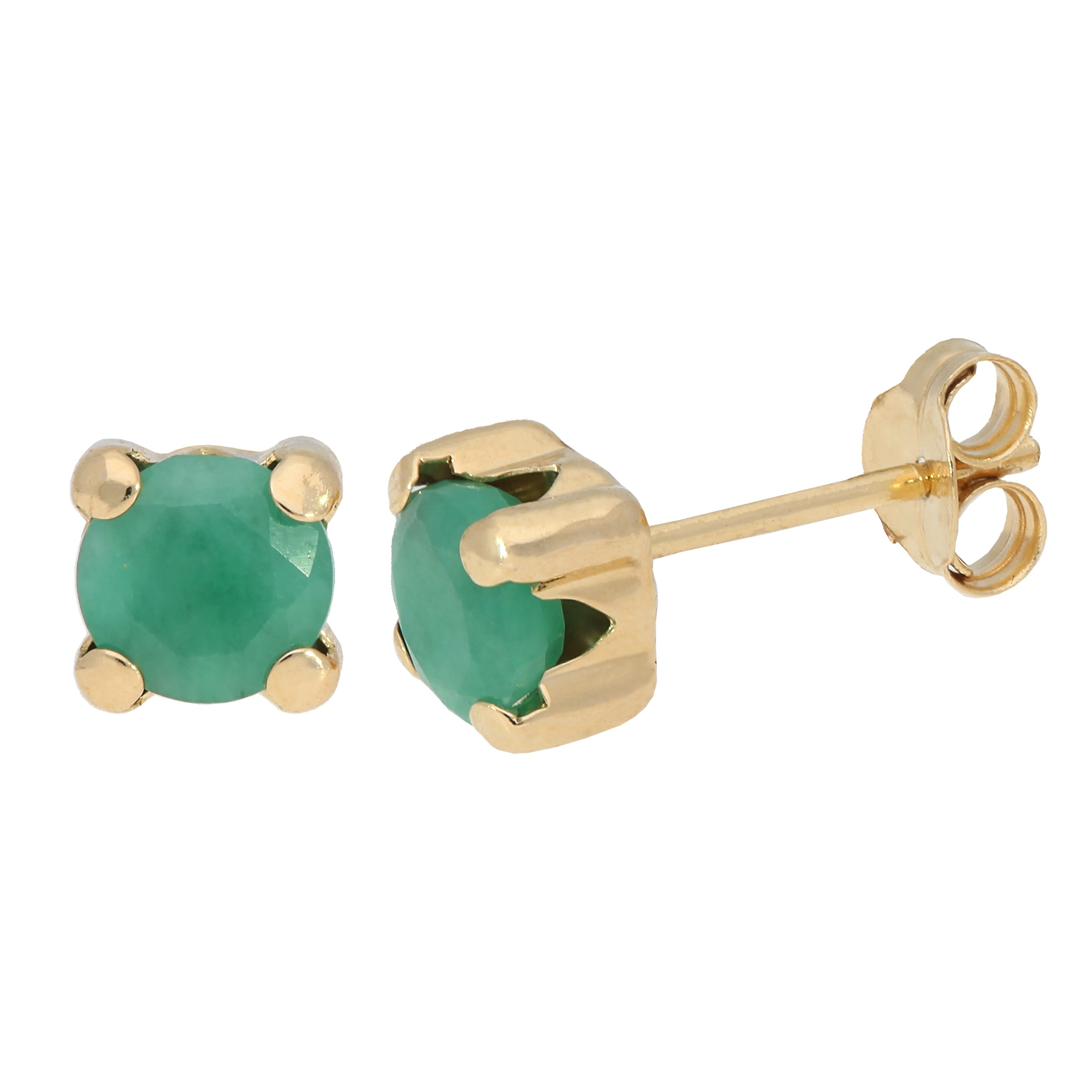 Firetti Paar Ohrstecker »Schmuck Geschenk Gold 375 Ohrschmuck Ohrringe Solitär« mit Saphir, Smaragd oder Rubin