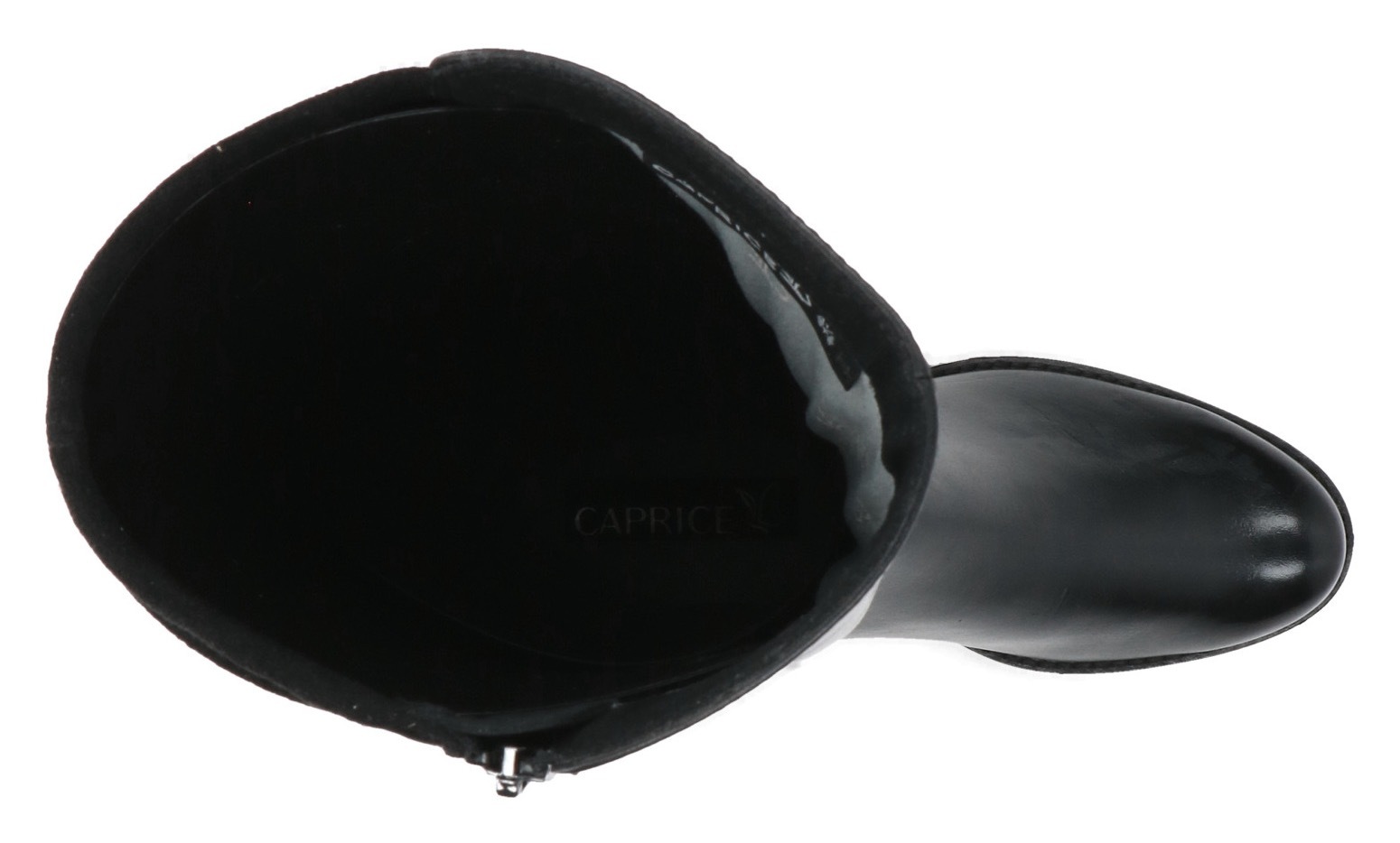 Caprice Stiefel, Blockabsatz, Langschaftstiefel, Businessstiefel mit Reißverschluss