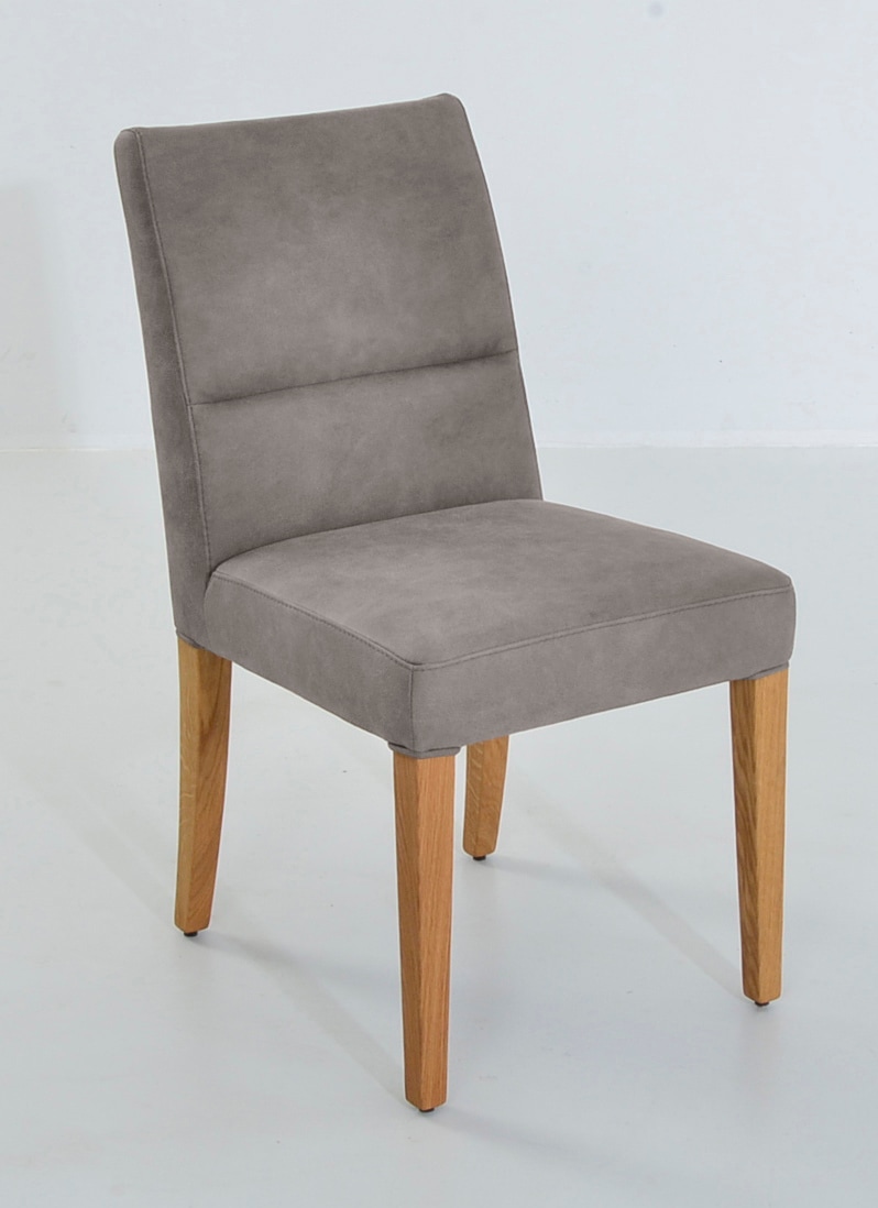 K+W Komfort & Wohnen 4-Fußstuhl "GOBY" () 4-Fuß-Holzstuhl in Wildeiche geöl günstig online kaufen