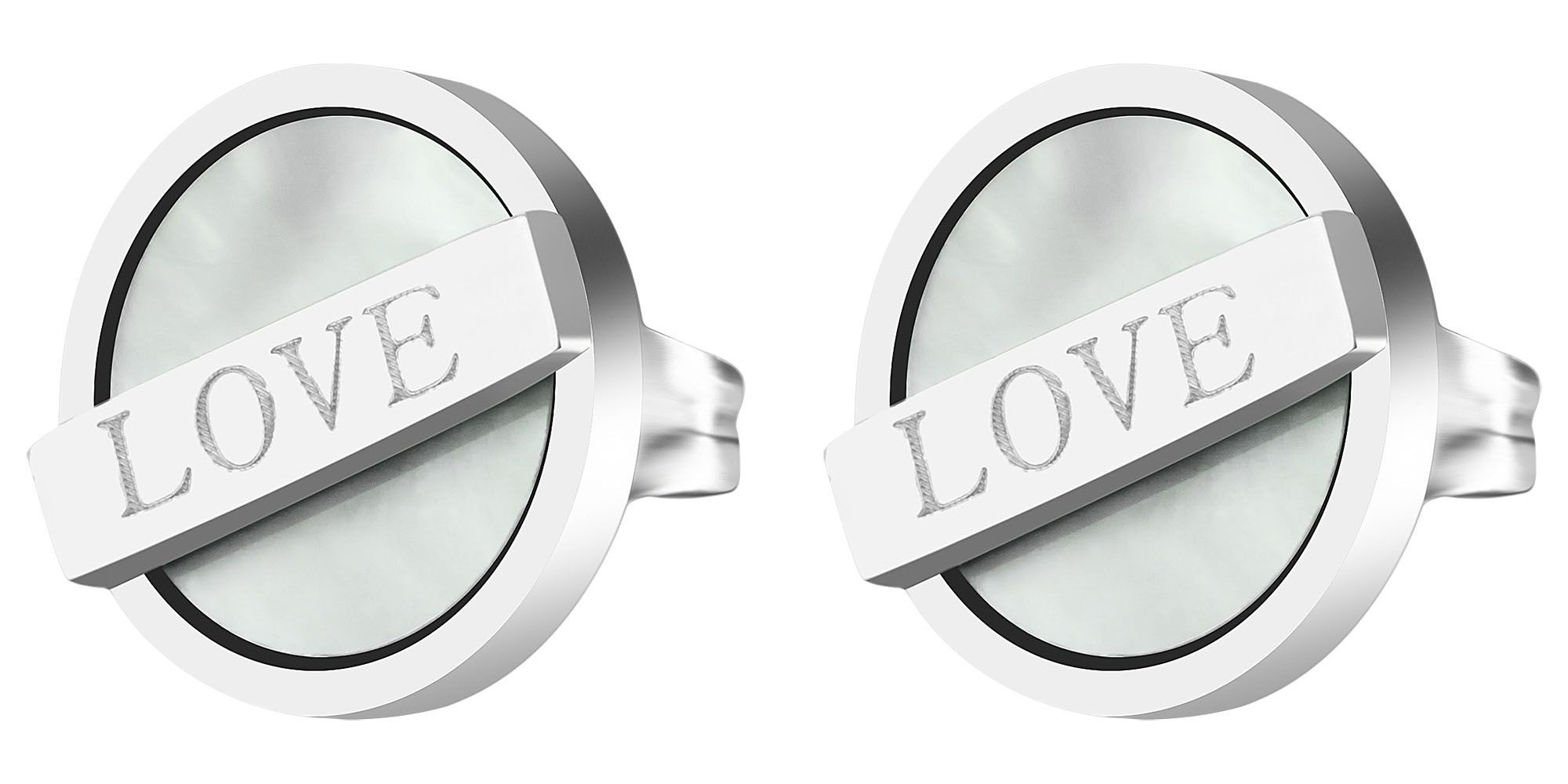 Adelia´s Paar Ohrhänger "Damen Ohrringe – Ohrstecker aus Edelstahl mit Perl günstig online kaufen