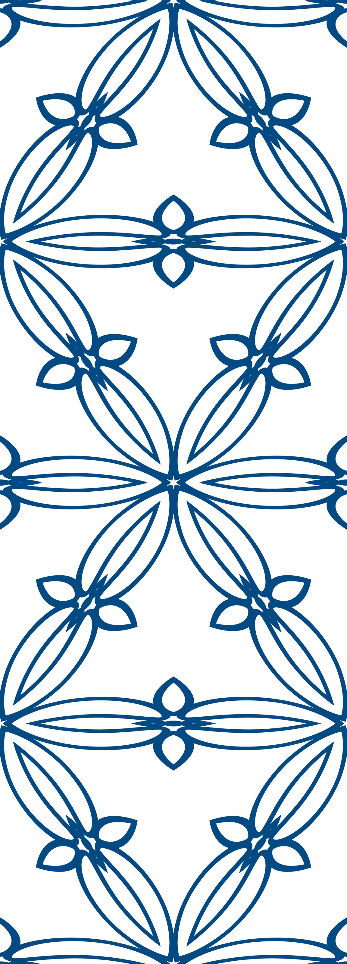 queence Vinyltapete »Muster-Blau« Farbverlauf | abstrakt | bedruckt | gemustert glatt 90x250cm, selbstklebend, kinderleichte Anbringung, , Sticker