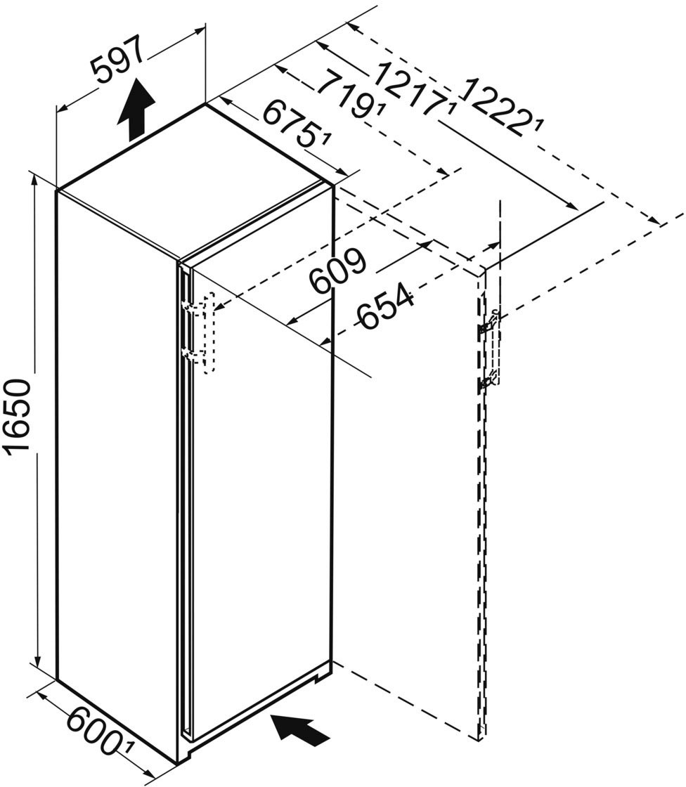 Liebherr Gefrierschrank Peak »FNc 5076_993567251«, 165,5 cm hoch, 59,7 cm breit