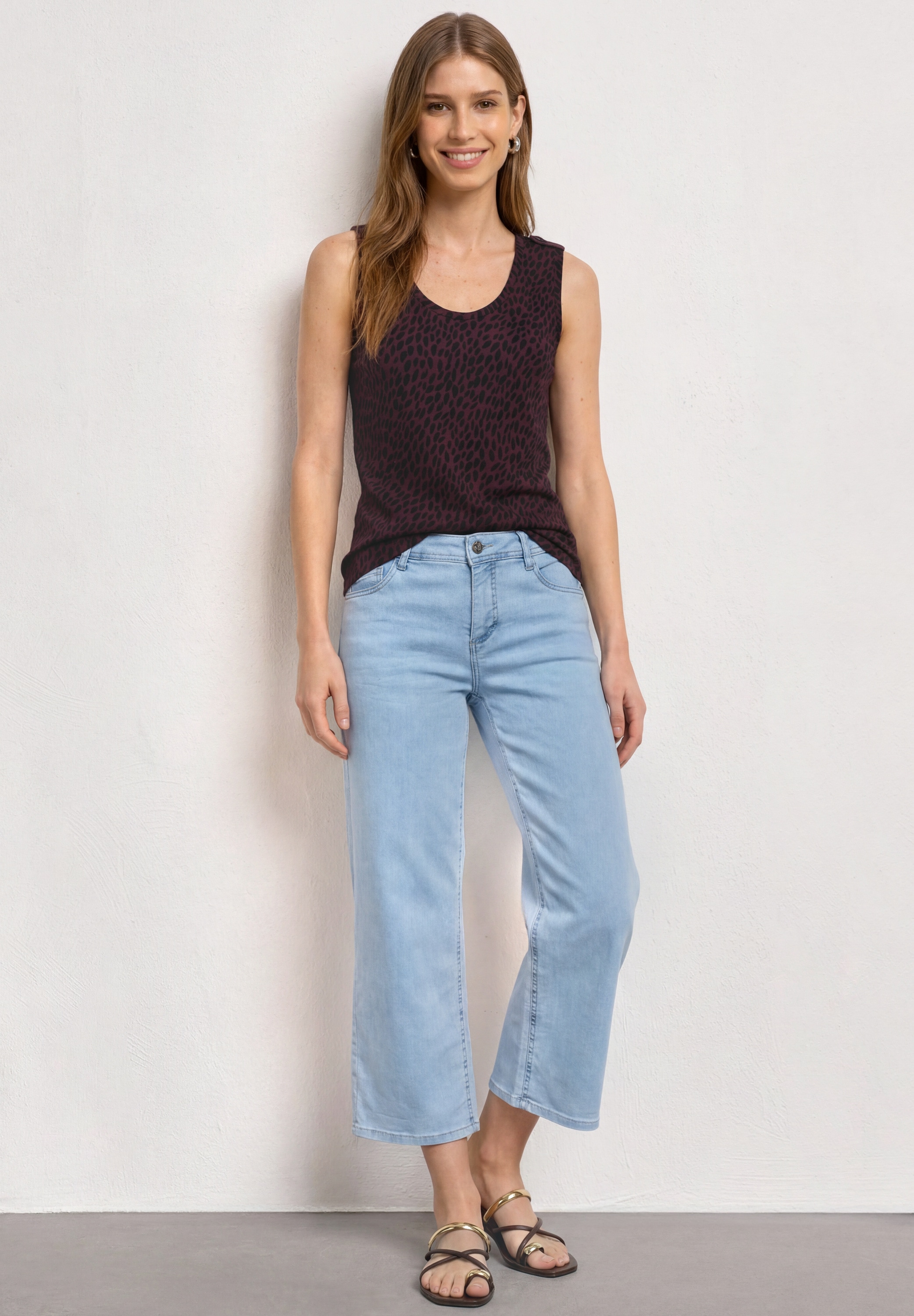 STREET ONE Tanktop mit V-Ausschnitt