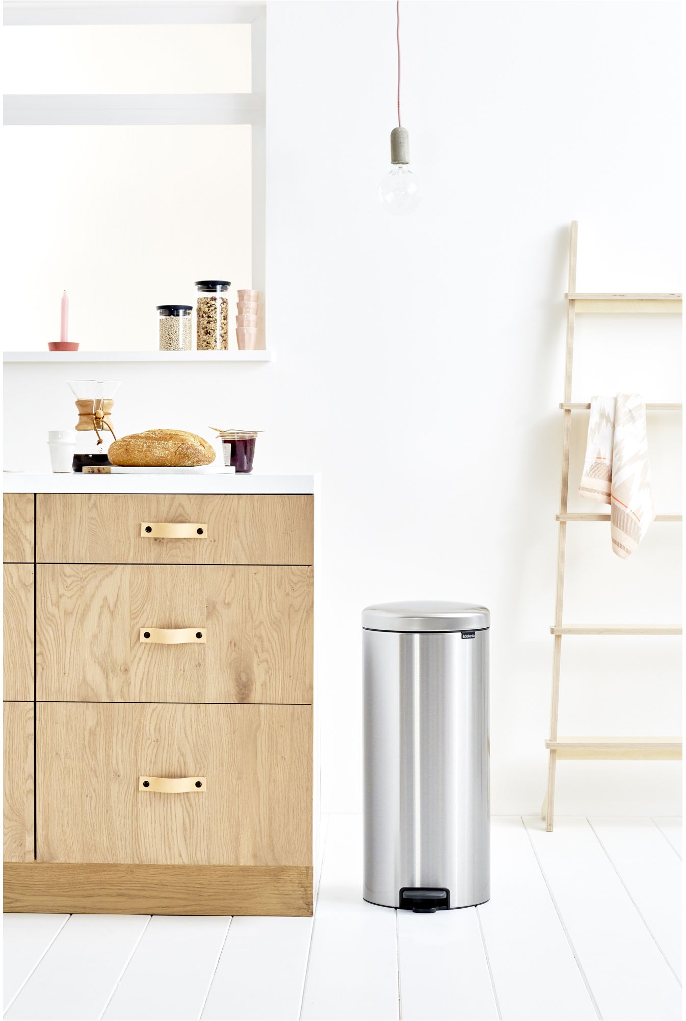 Brabantia Mülleimer "NewIcon Treteimer, 30L" sanft schließender Deckel, mit günstig online kaufen
