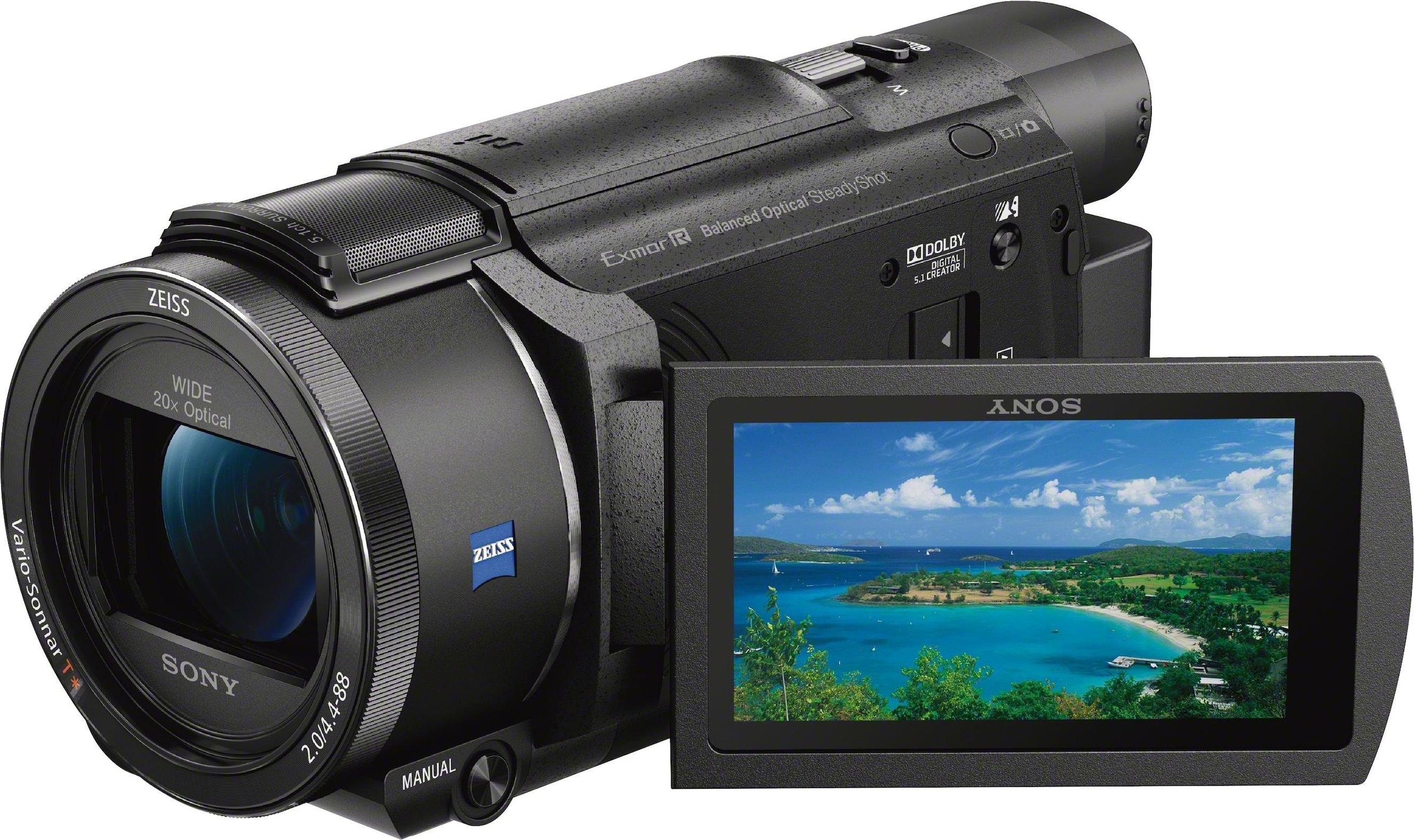 Sony Camcorder »FDRAX53.CEN« 4K Ultra HD NF...