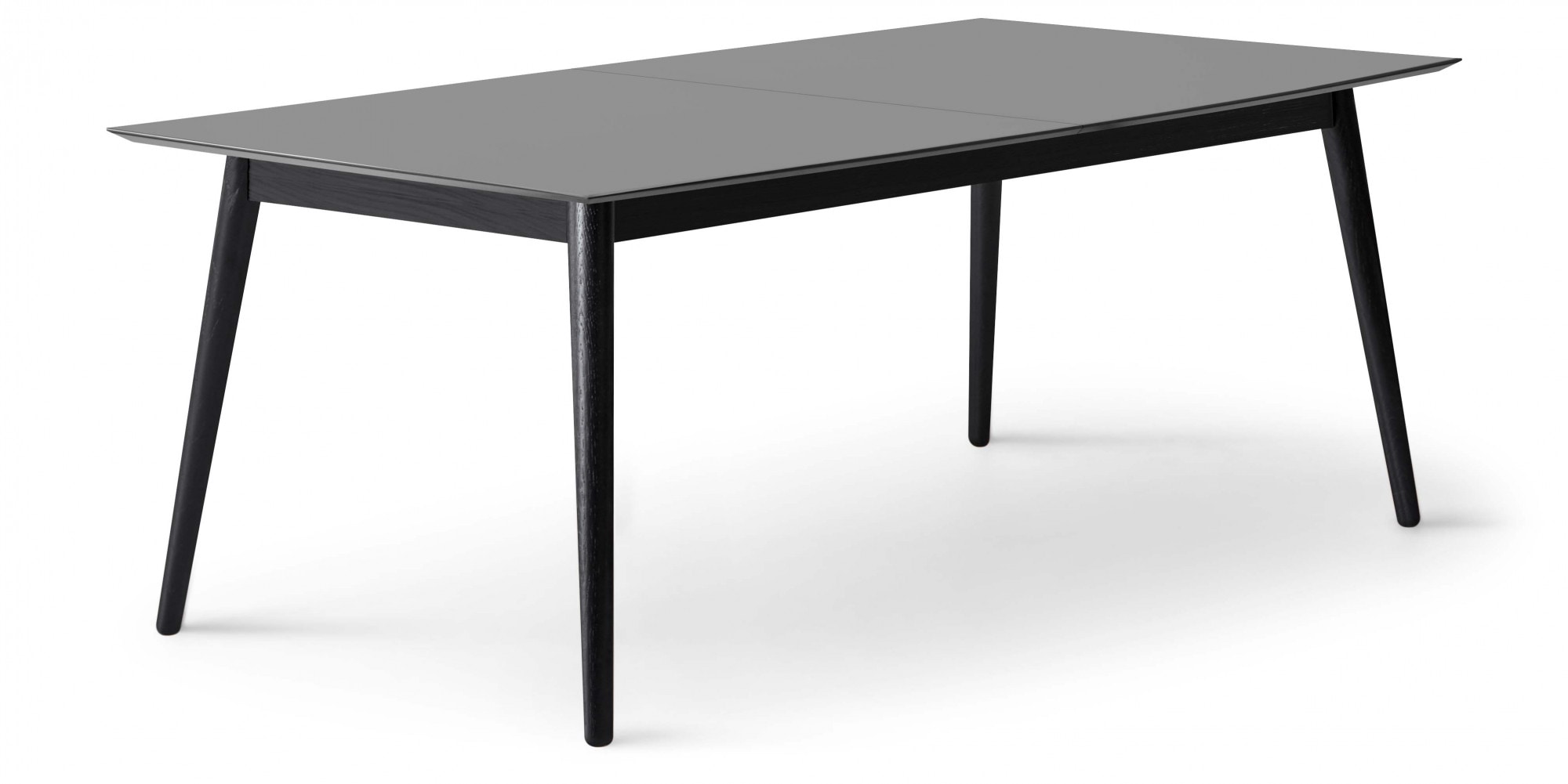 Hammel Furniture Esstisch »Meza by MDF, (1 2 rechteckige Tischplatte bestellen | mit Massivholzgestell, BAUR Einlegeplatten St.), Hammel«