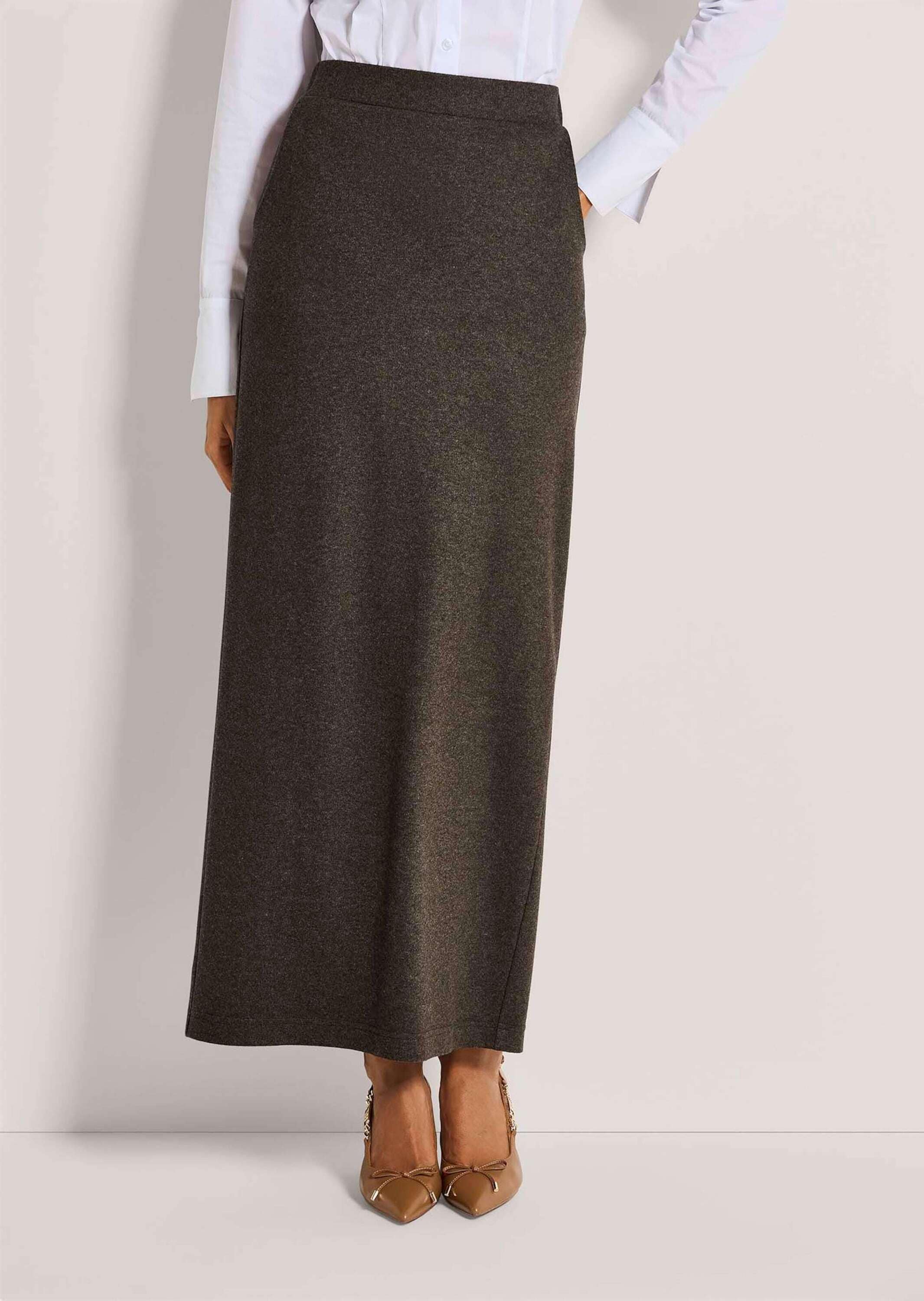 MADELEINE Midirock »Jerseyrock Maxirock mit Schlupfbund«