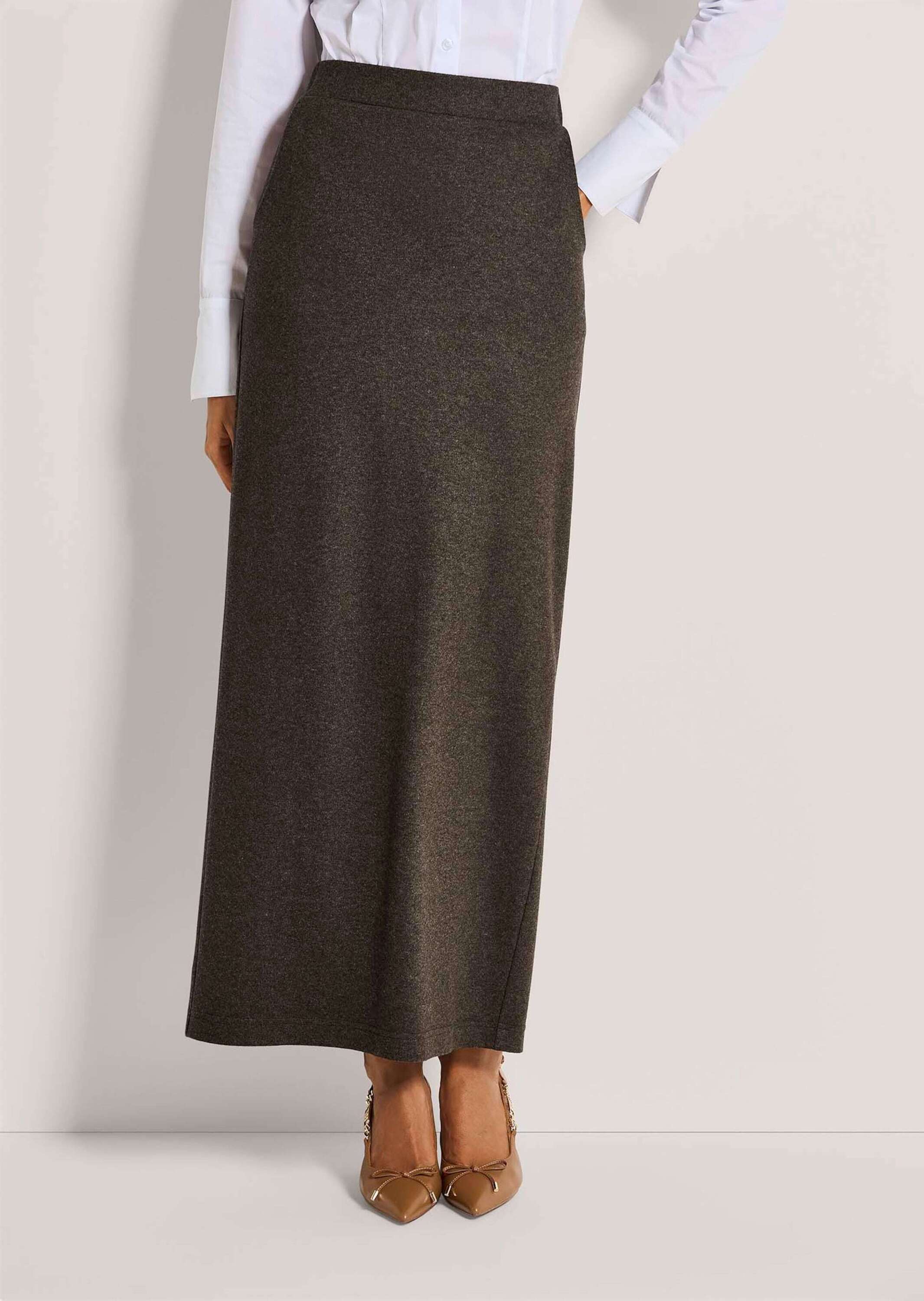 Thumbnail - MADELEINE Midirock "Jerseyrock Maxirock mit Schlupfbund" Gehschlitz