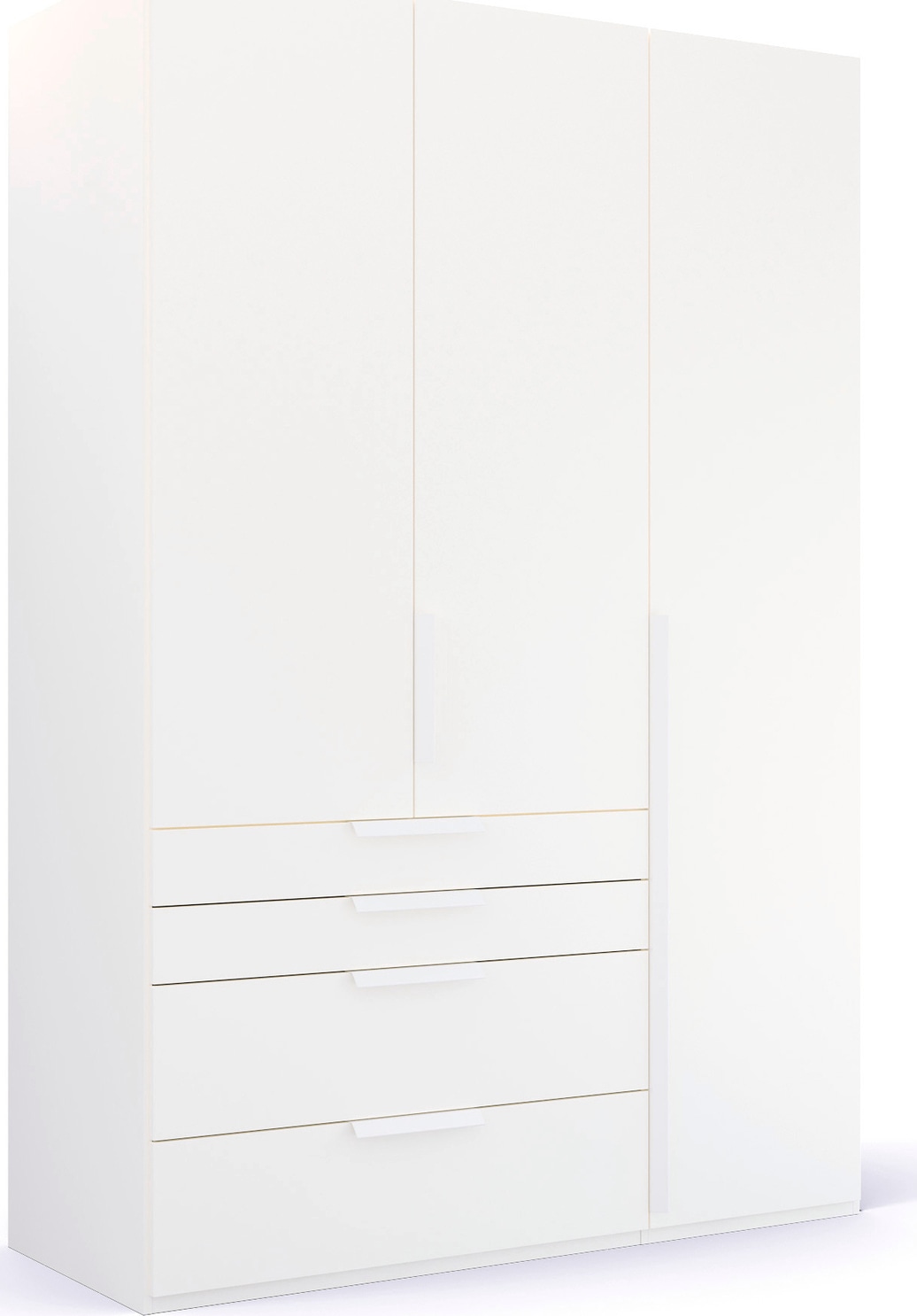 rauch Drehtürenschrank "Kleiderschrank Schrank Garderobe Wäscheschrank PURISMA" in den Breiten 151/201/251/301 cm, inkl. SOFT-CLOSE-FUNKTION, mit Schubladen und umfangreichem Zubehör MADE IN GERMANY