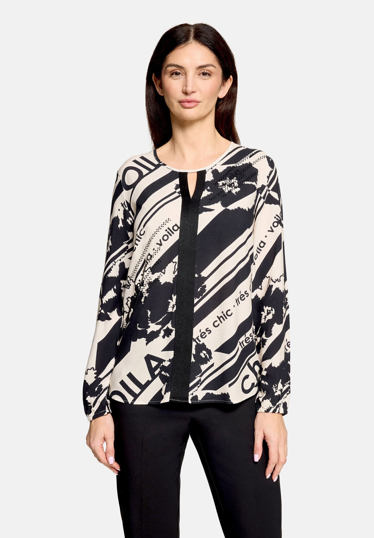 Betty Barclay Schlupfbluse »Damen mit Rundhalsausschnitt«
