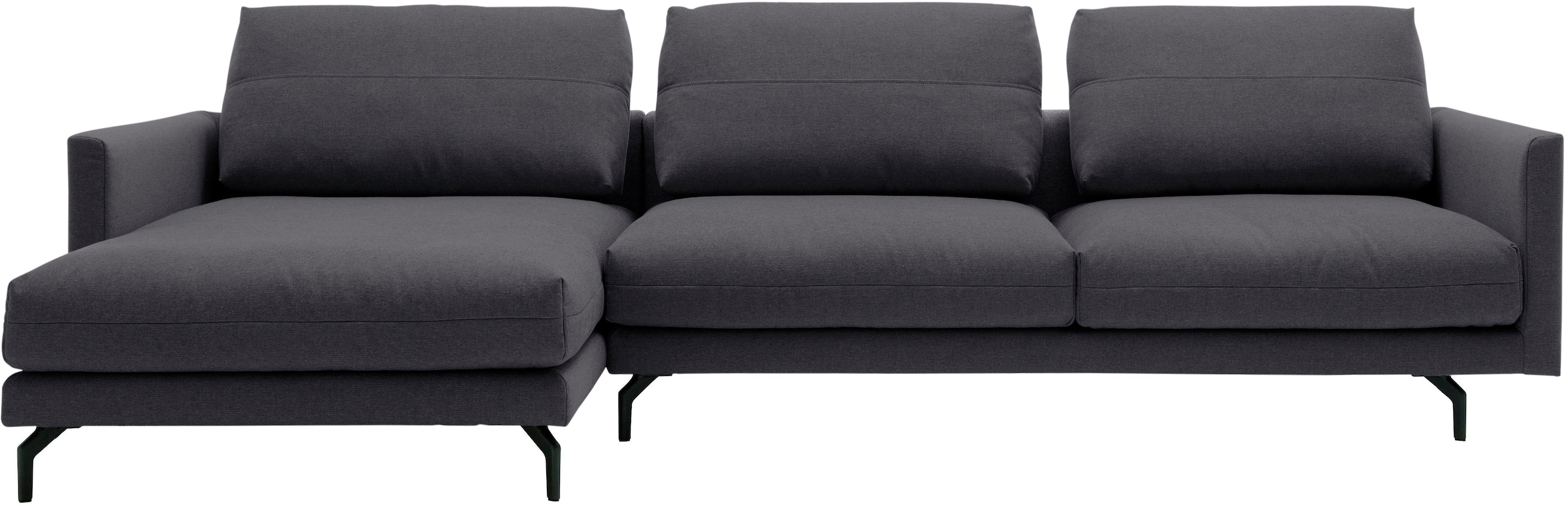 Creation BY ROLF BENZ Ecksofa "CR.414, Designecksofa, Polsterecke, Breite 300cm, L-Form" wahlweise aus feinstem Rindsleder oder hochwertigem Chenille