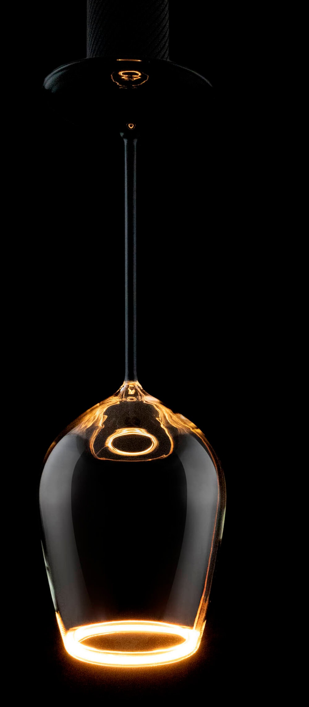 SEGULA LED-Leuchtmittel »LED Floating Red Wine«, E27, 1 St., Extra-Warmweiß, handmade