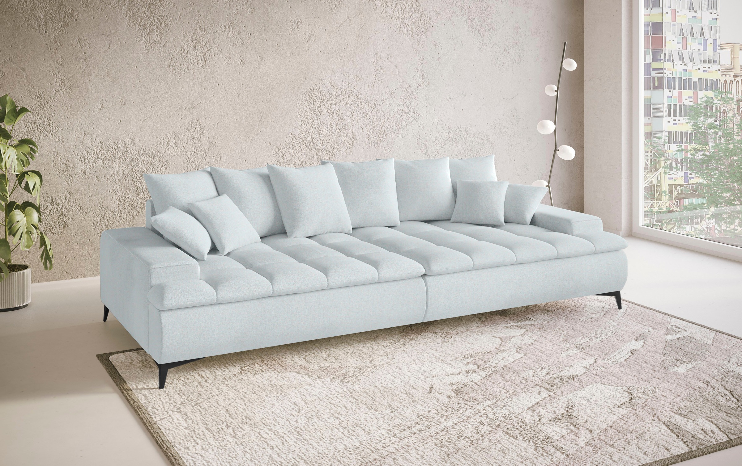 Mr. Couch Big-Sofa "Haiti III", Wahlweise mit Kaltschaumpolsterung günstig online kaufen