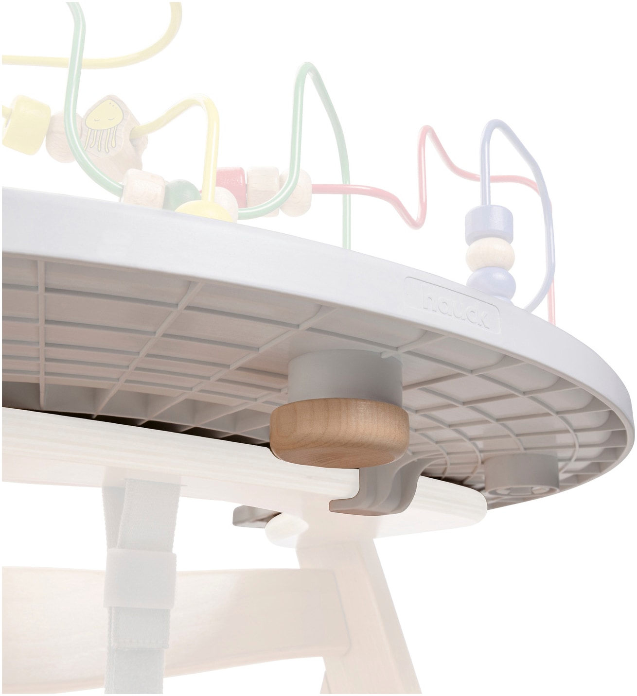 Hauck Hochstuhltablett »Alpha Play Tray, White«, aus recyceltem Material