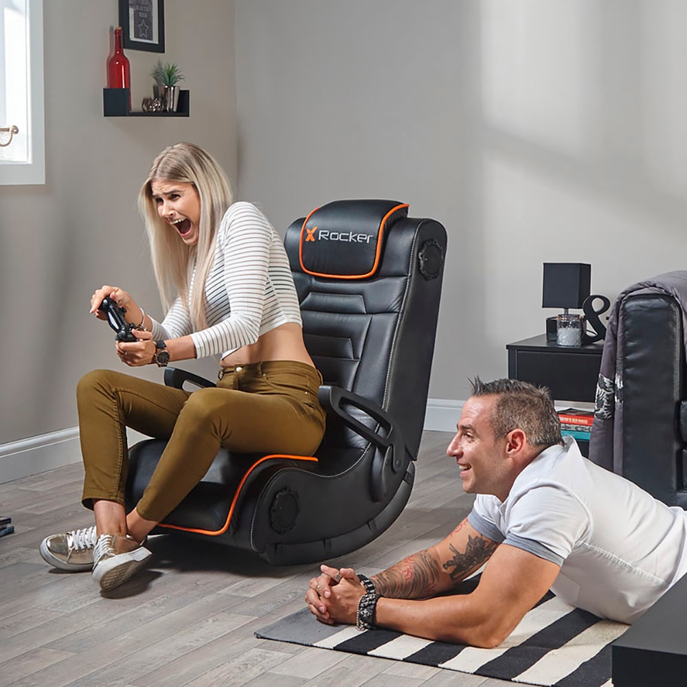X Rocker Gaming-Stuhl »Sentinel 4.1 Audio Floor Gaming Bodensessel mit 4.1 Soundsystem«, mit 4.1 Soundsystem