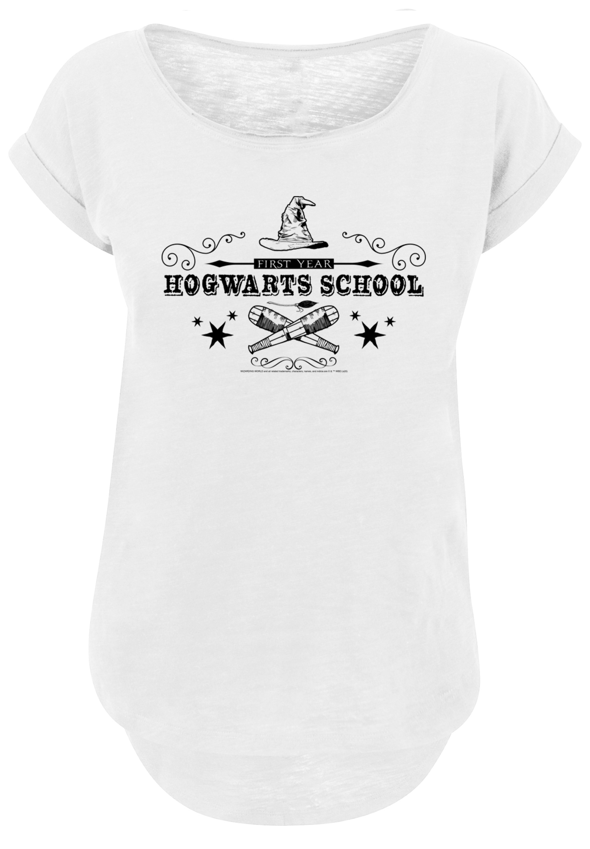 F4NT4STIC T-Shirt »Harry Potter Hogwarts First Year«, Print