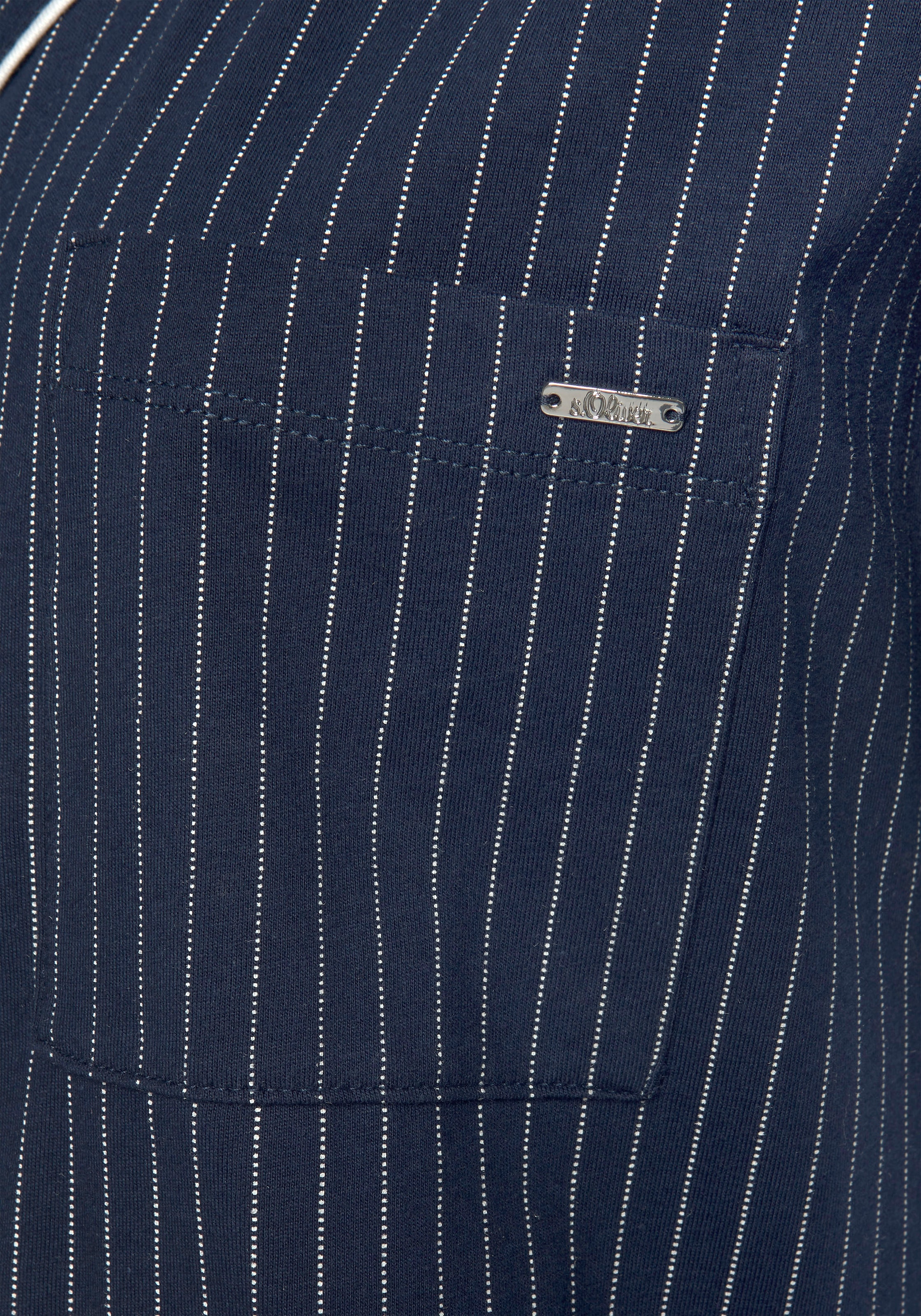 s.Oliver Nachthemd, mit aufgesetzter Brusttasche online kaufen | BAUR