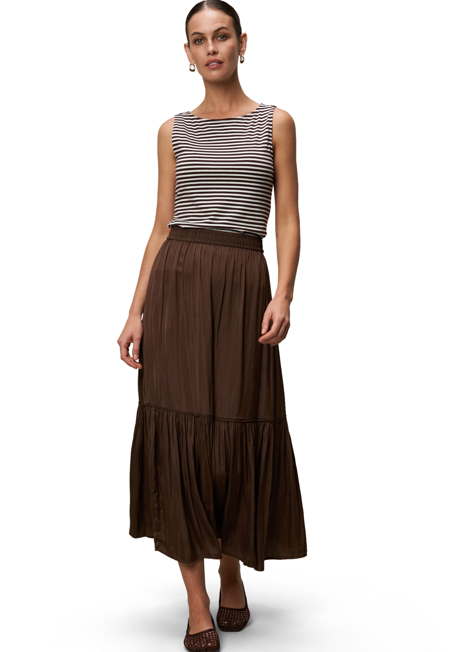 Zero Tanktop »zero Streifentop mit U-Bootausschnitt«, Plain/ohne Details