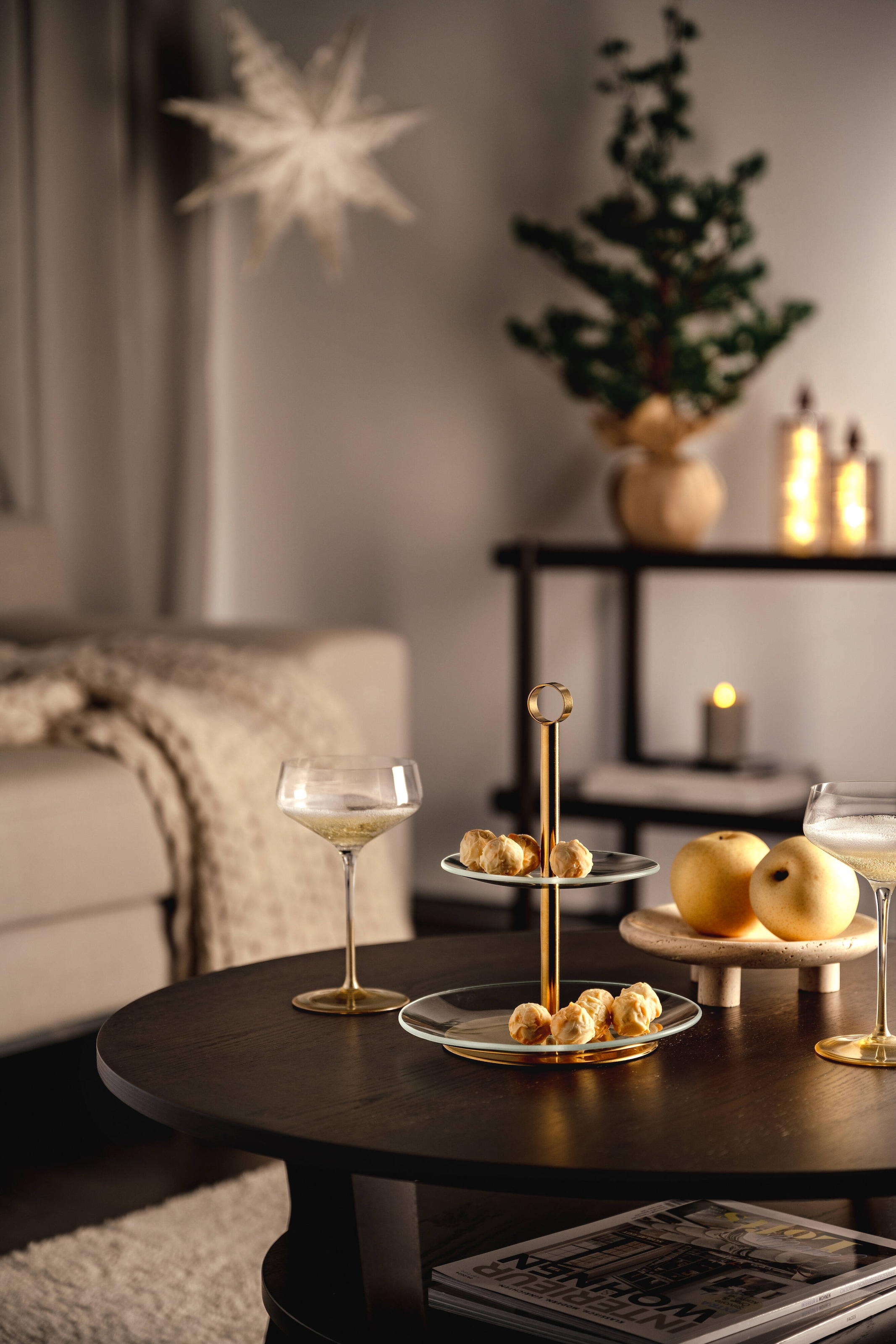 LEONARDO Etagere »CENA, 2 stufig« ideal für Snacks, Desserts oder kleine Leckereien