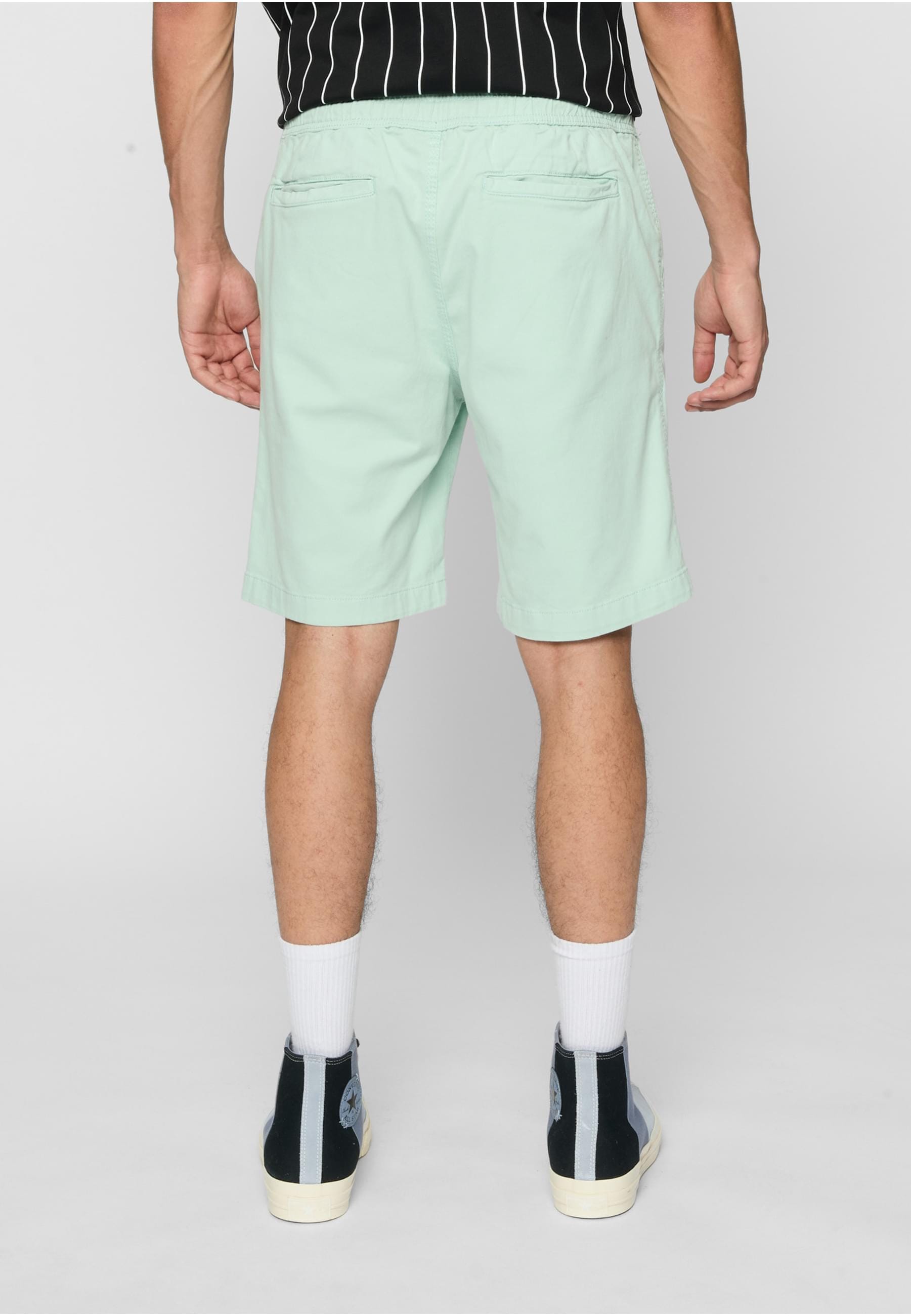 URBAN CLASSICS Shorts »Urban Classics Stretch Twill Joggshorts 2-Pack«, (1 tlg.)