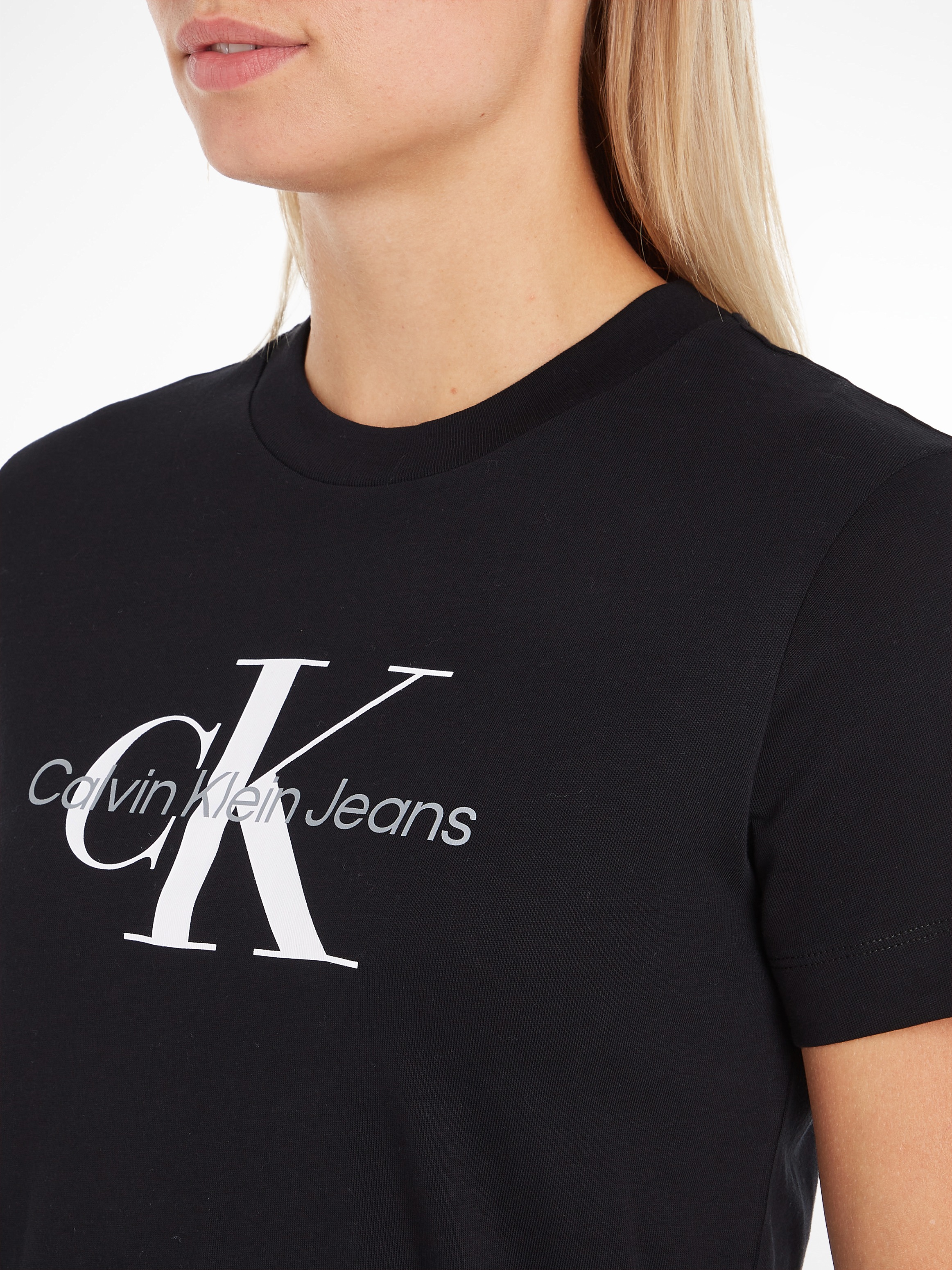 Thumbnail - Calvin Klein Jeans Rundhalsshirt "CORE MONOGRAM REGULAR TEE" 1 Stk. mit Calvin Klein Jeans Monogramm