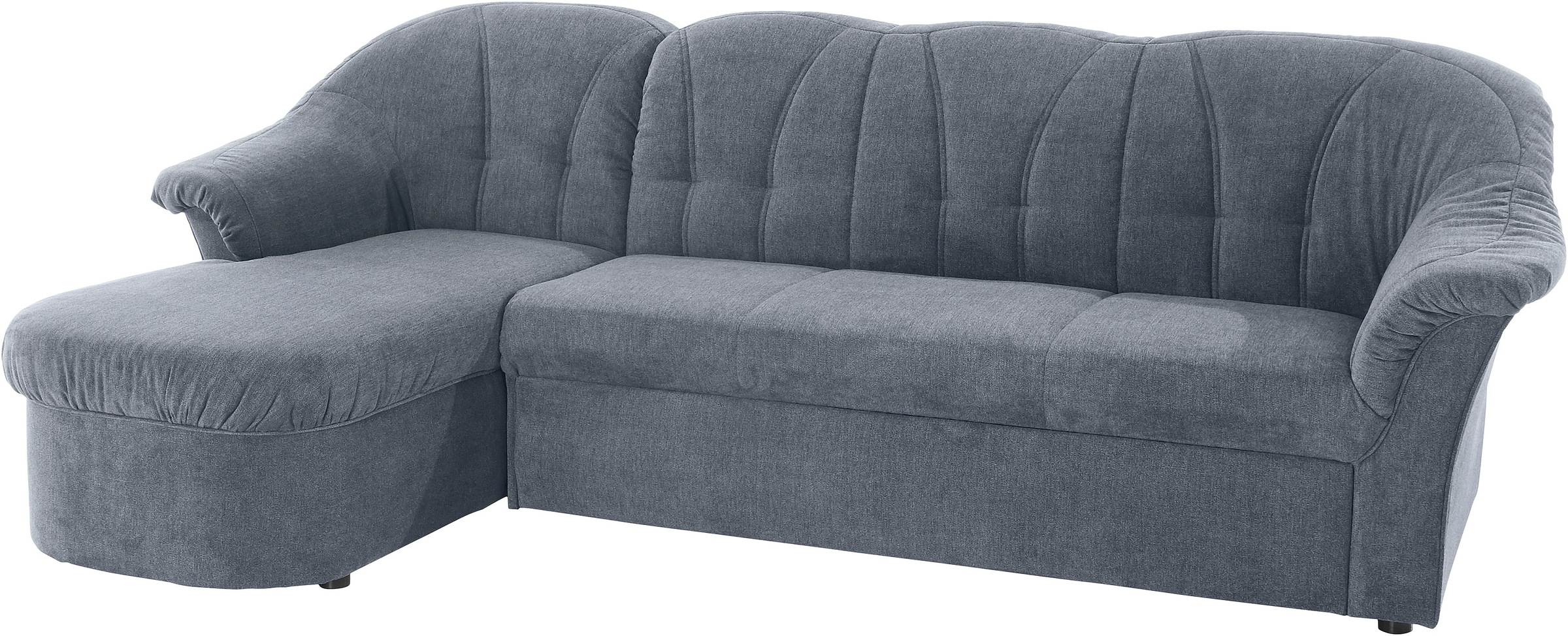 Thumbnail - DOMO collection Ecksofa "Pegnitz, elegante Rückensteppung, komfortabel, L-Form" wahlweise mit Bettfunktion