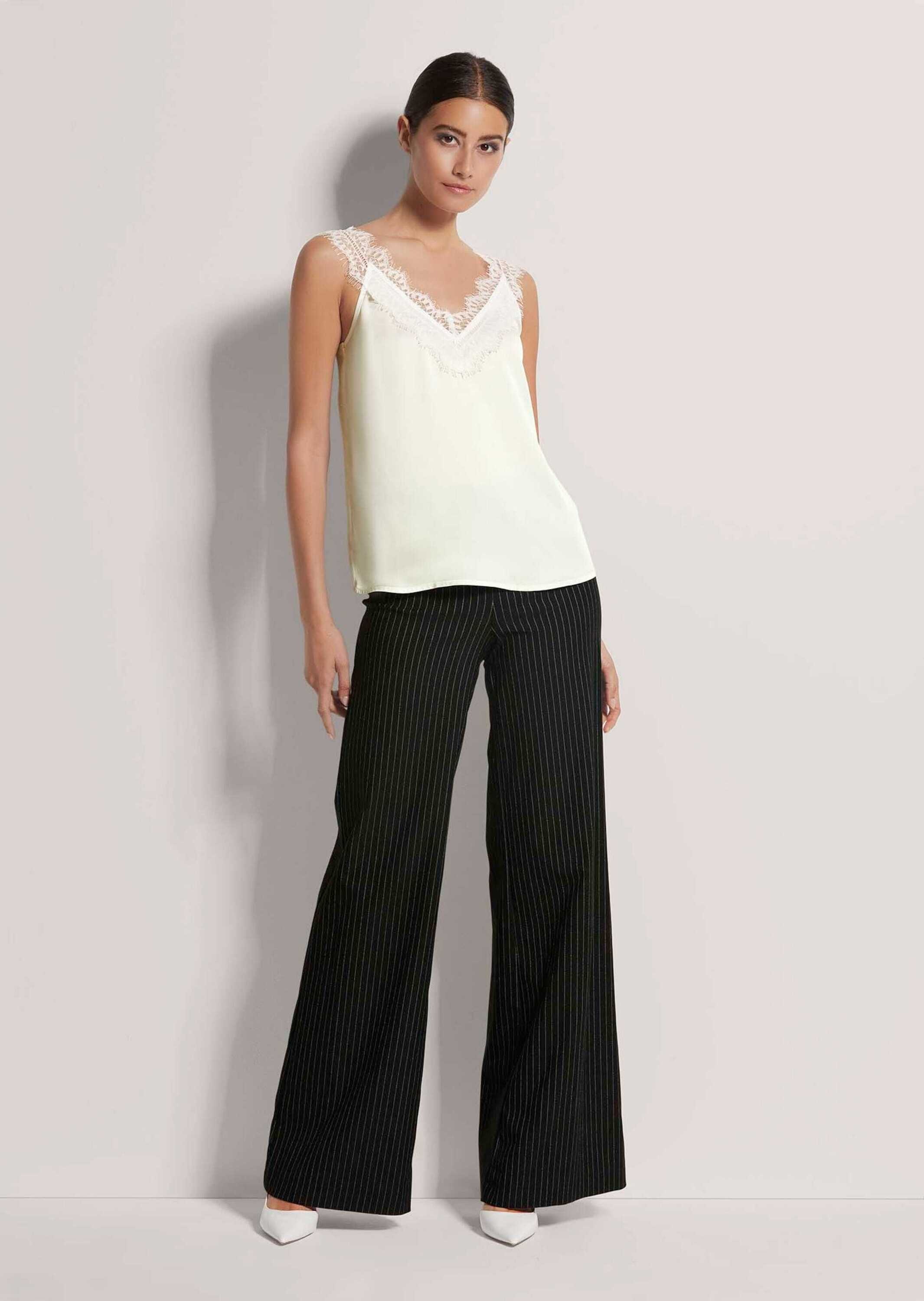 MADELEINE Trägertop "Top Satin-Top mit Spitze" günstig online kaufen