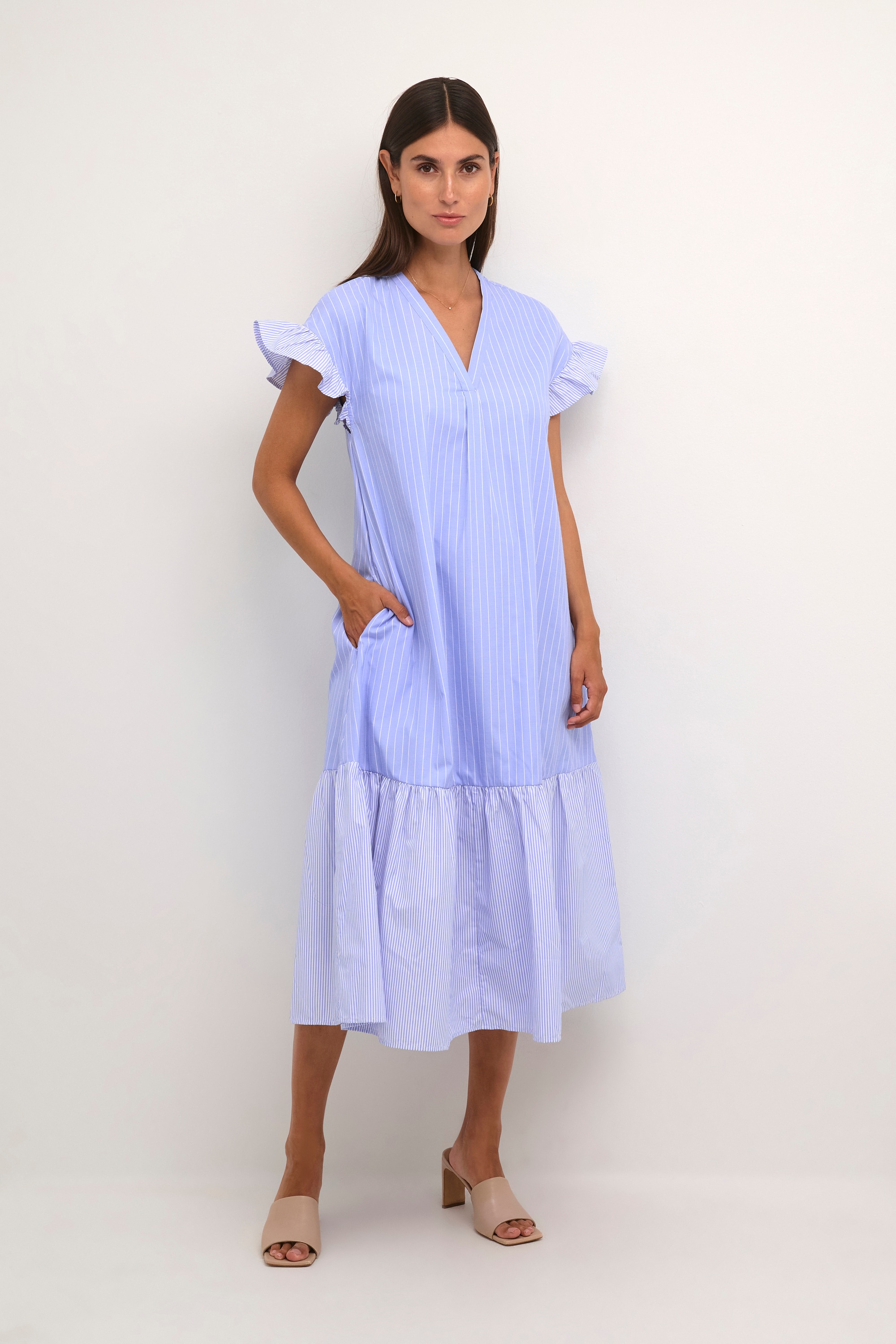 Culture Midikleid »Damen Kleid CUcia«