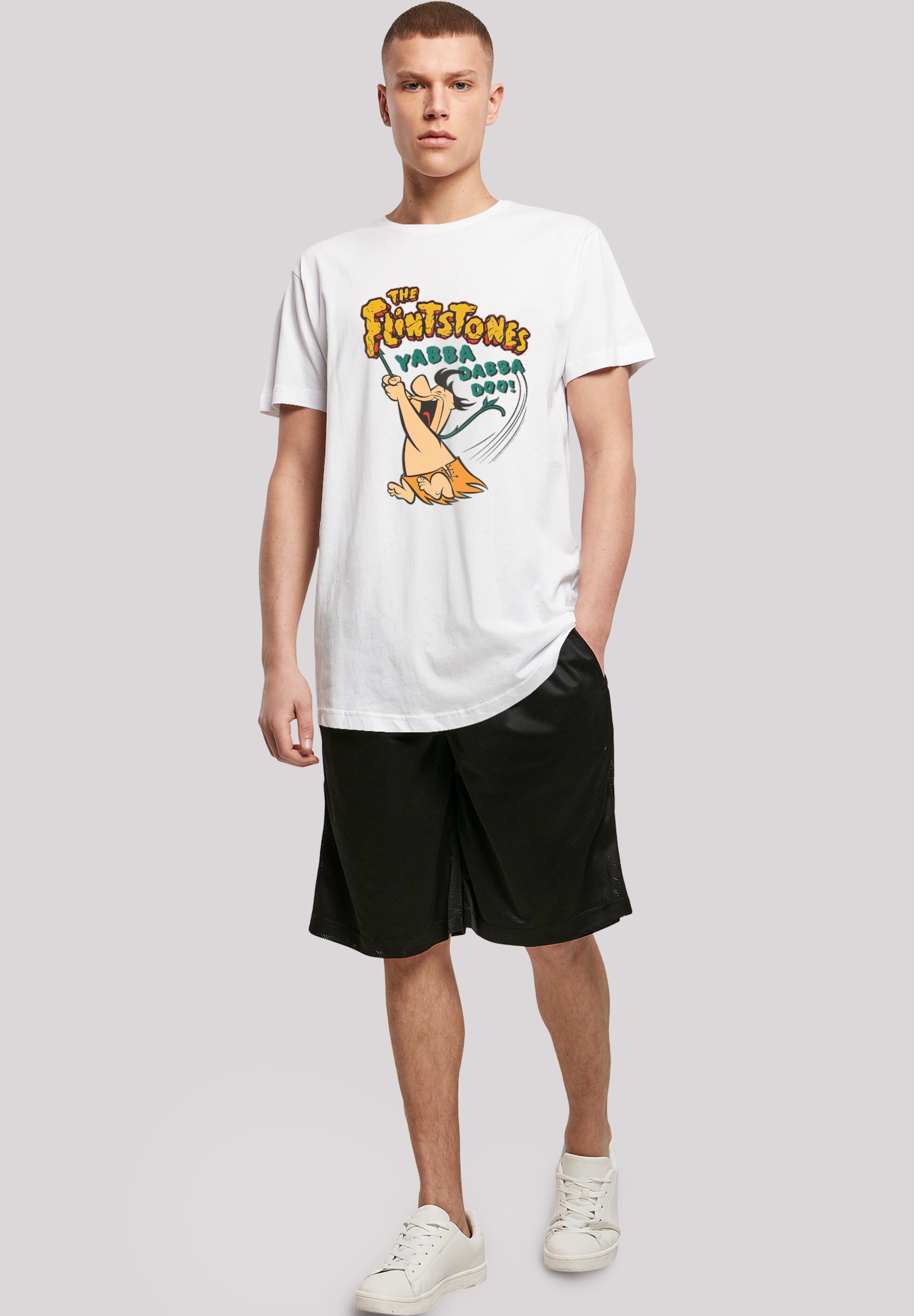 F4NT4STIC T-Shirt »Die Familie Feuerstein«, Print