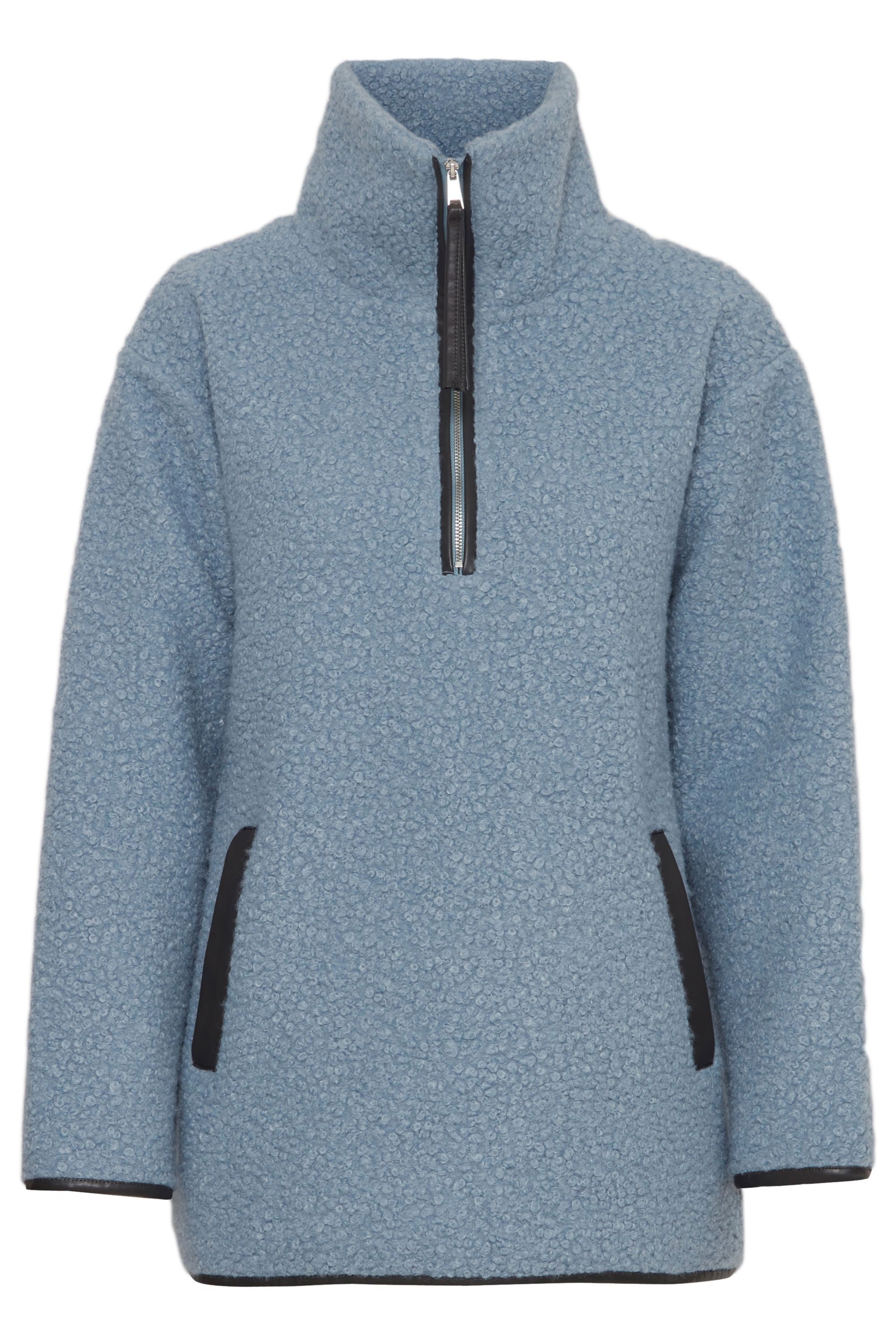 Strickfleece-Pullover »Strickfleece-Pullover BYCIDAN PILE -«