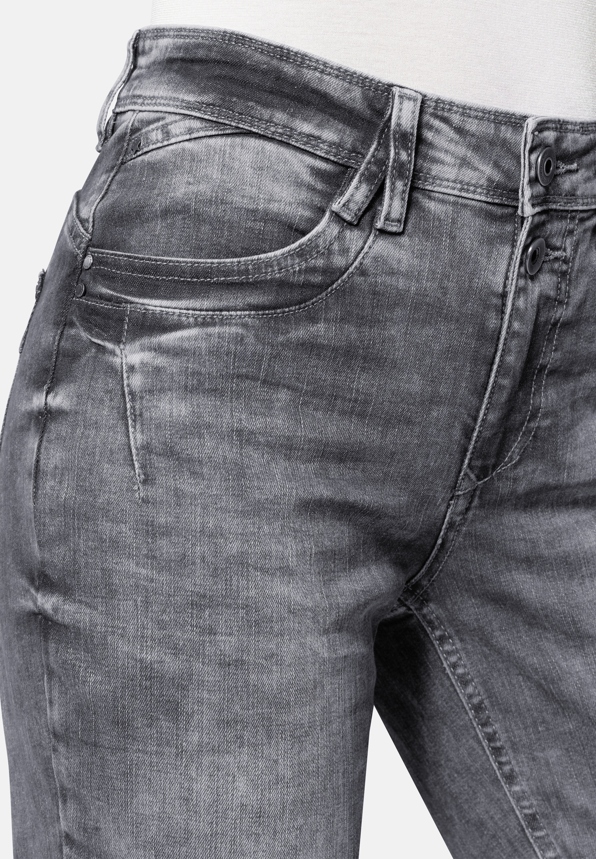 STOOKER WOMEN 7/8-Jeans »LIMA Boyfriend Fit Capri«, Boyfriend Fit Casual Twill Capri Hose für Damen