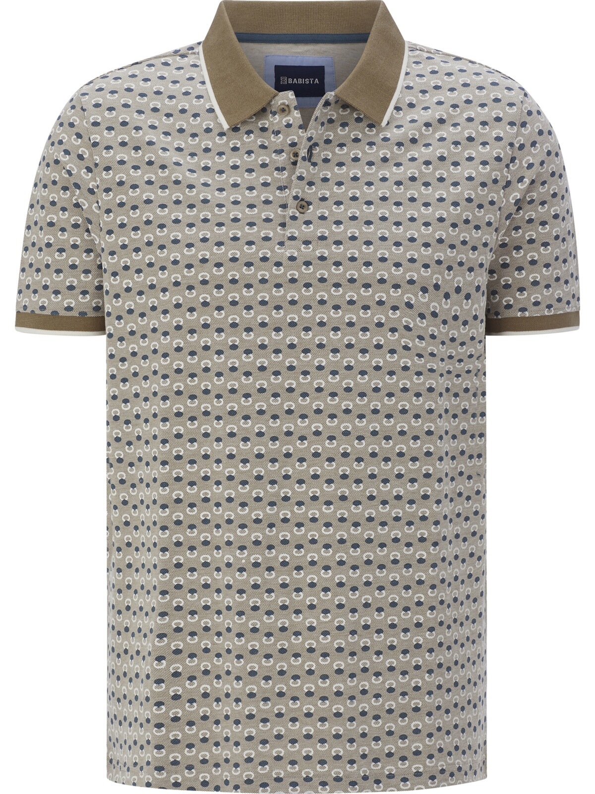 BABISTA TALOR Polo Shirt Brown L 2