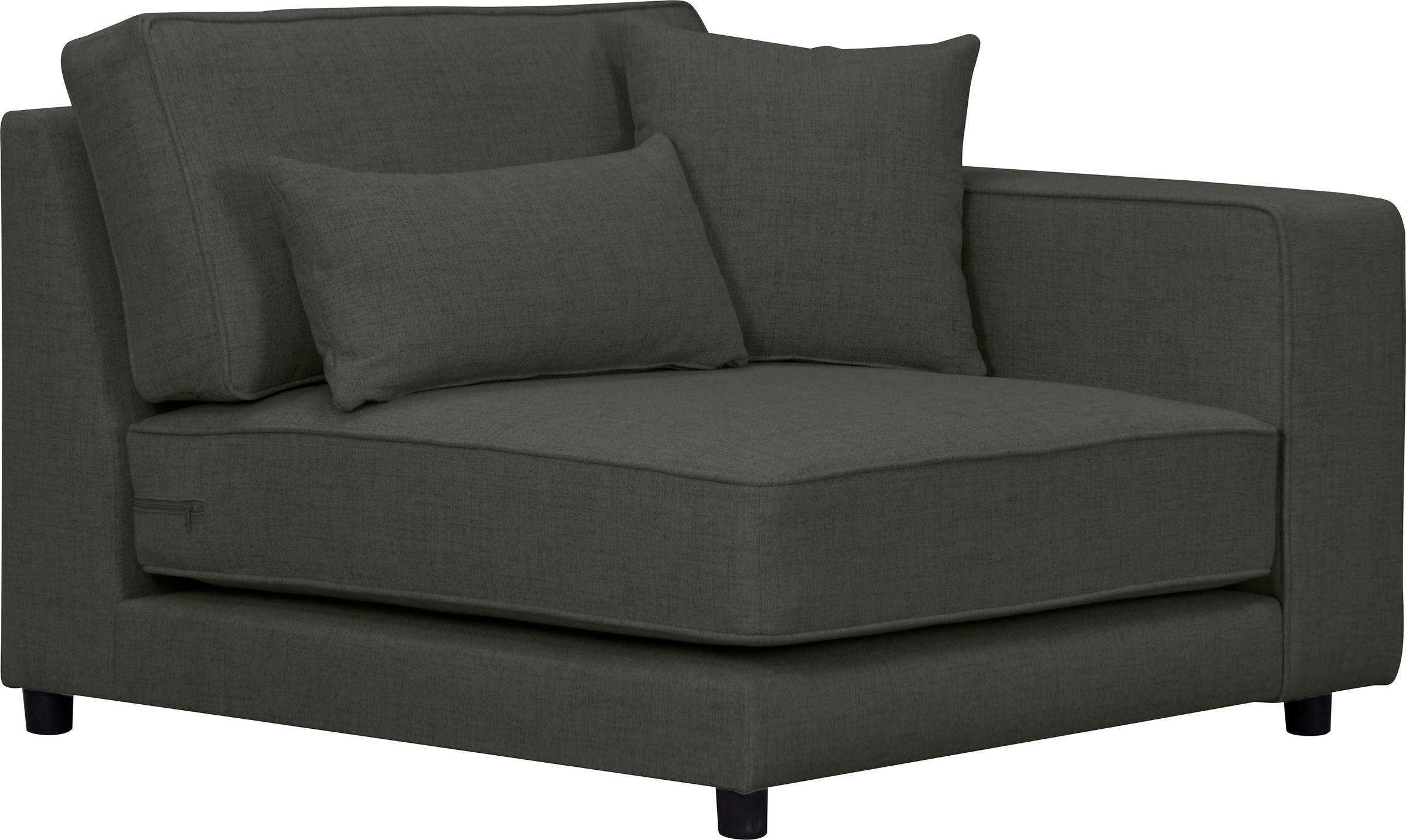 OTTO products Sofa-Eckelement »Grenette«, frei oder als Teil des Modulsofas, Baumwollmix oder recycelte Stoffe