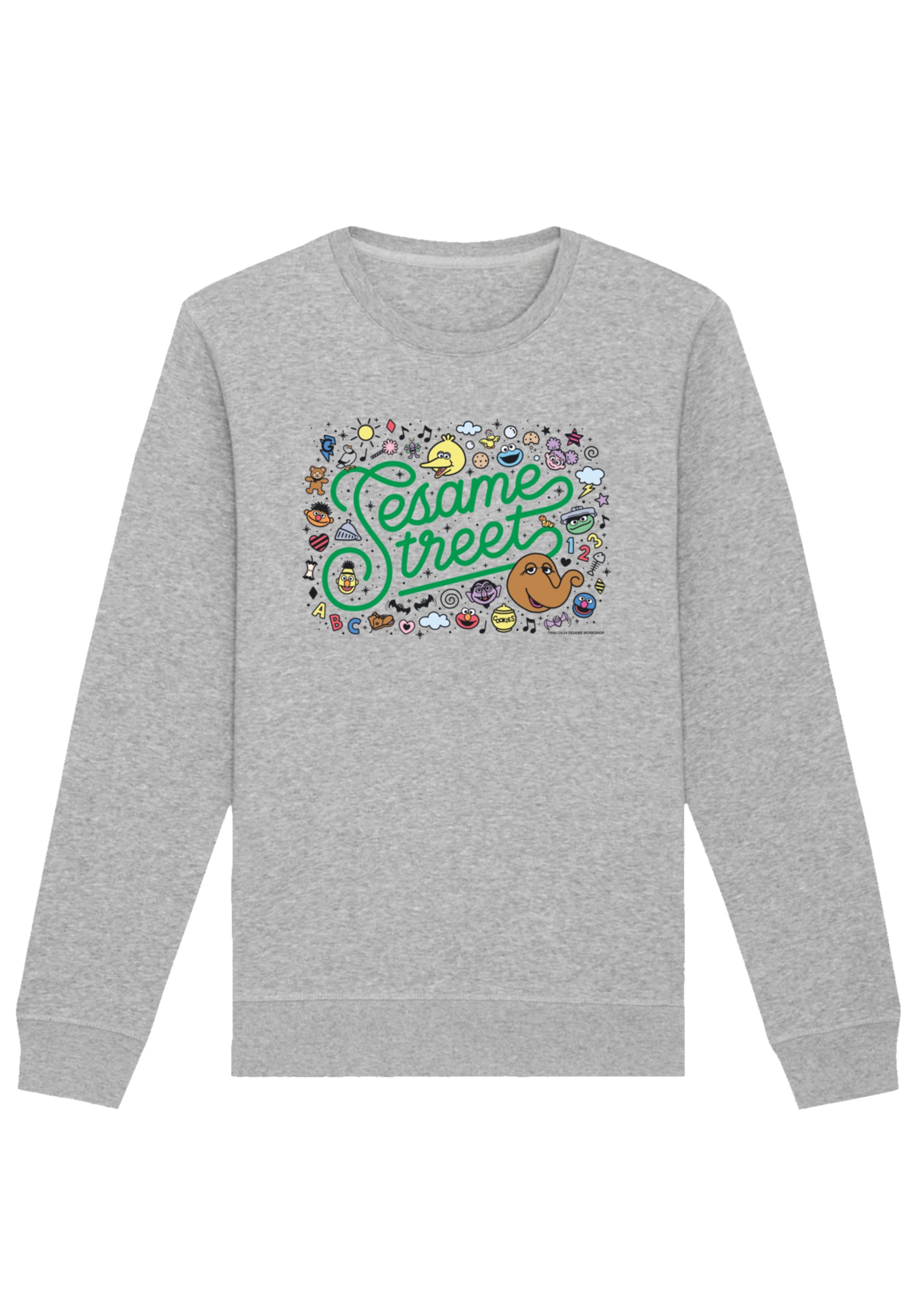 F4NT4STIC Sweatshirt "Sesamstraße Collage Coloured", Premium Qualität,Nosta günstig online kaufen