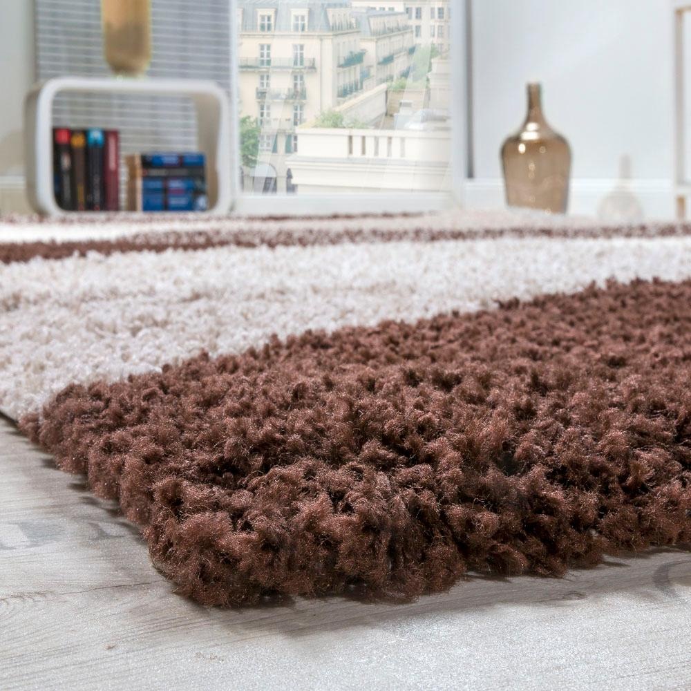 Paco Home Hochflor-Teppich »Mango 308«, rechteckig, 34 mm Höhe, weicher Shaggy, modernes Design, ideal im Wohnzimmer & Schlafzimmer