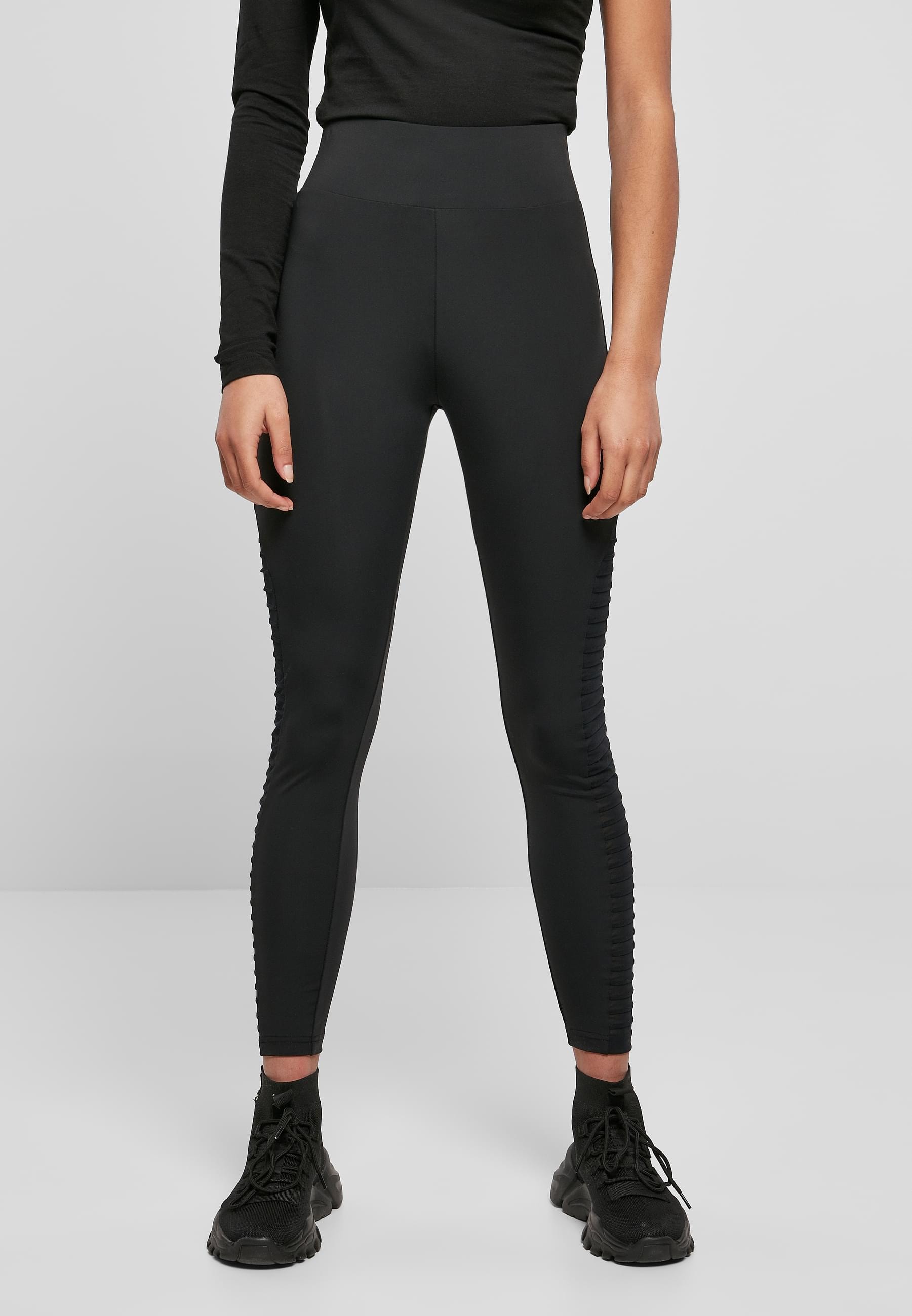 URBAN CLASSICS Leggings »Urban Classics Damen Ladies Highwaist Biker Tech Mesh Leggings«, (1 tlg.)