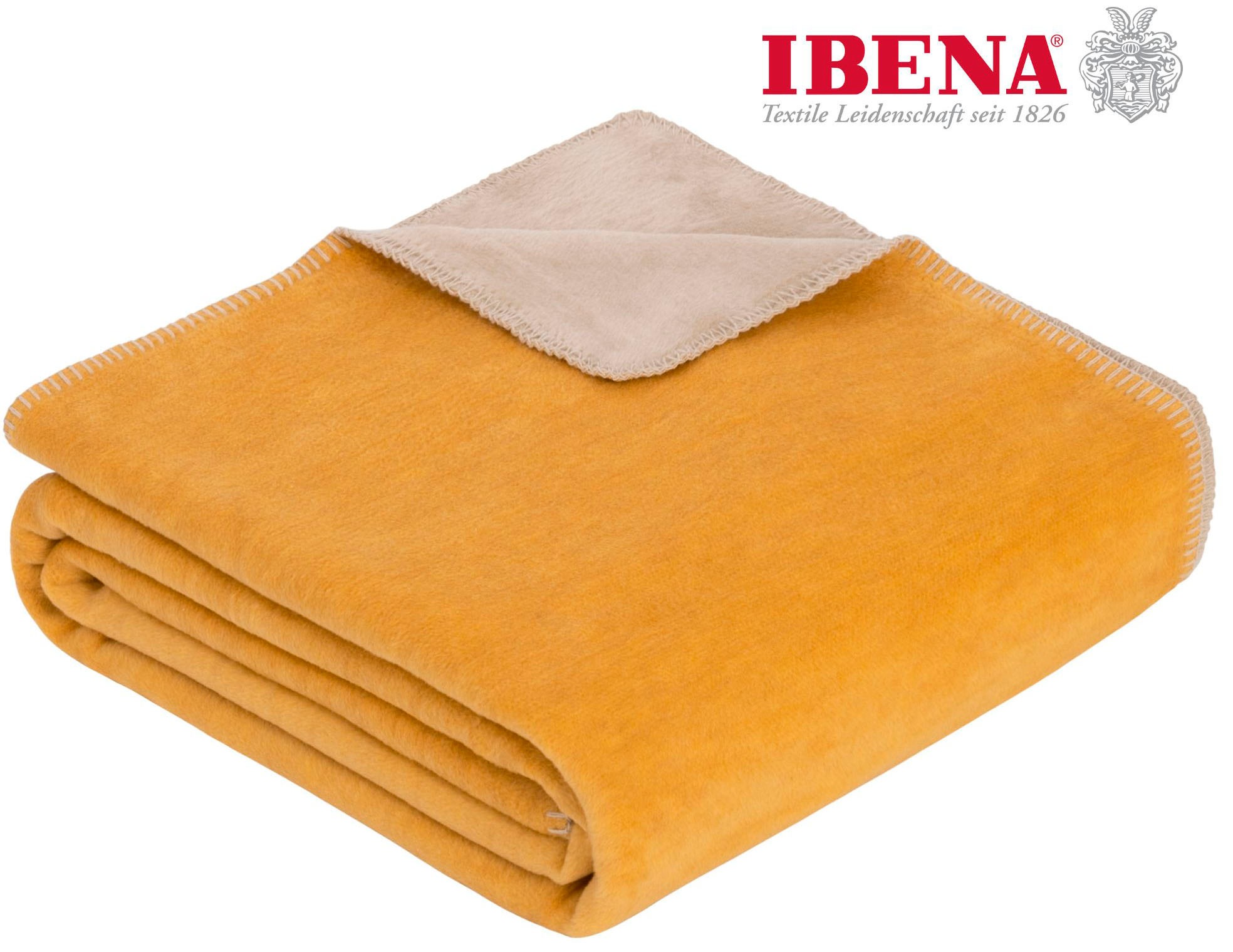 IBENA Wohndecke "Jacquard Decke Dublin", in trendigen Pastellfarben