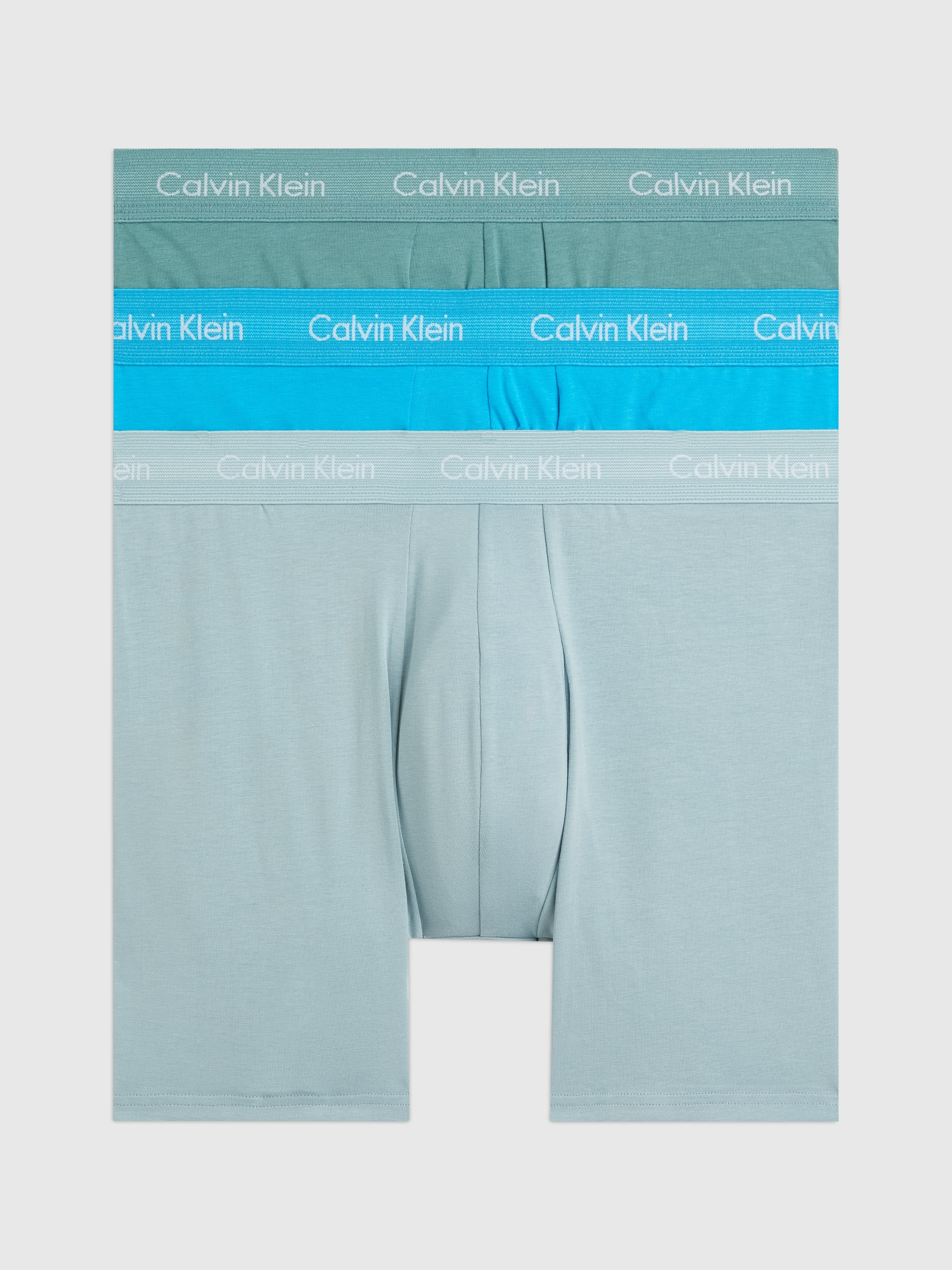 Calvin Klein Underwear Boxer "BOXER BRIEF 3PK", (Packung, 3 St., 3er-Pack), mit Logo-Elastikbund