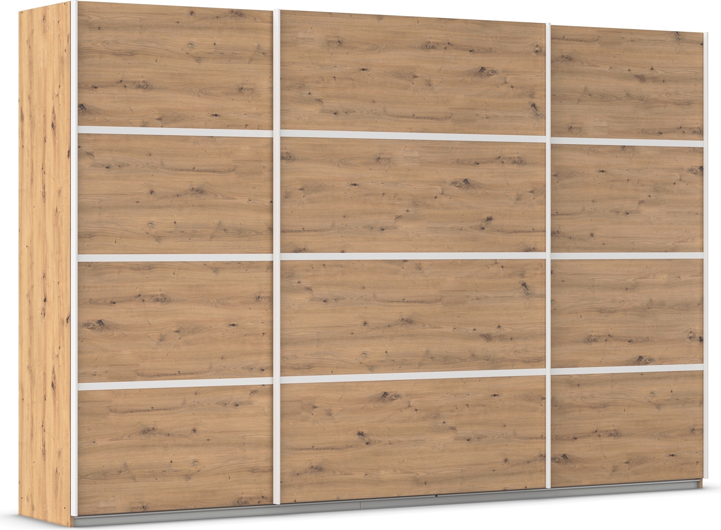 OTTO home Kleiderschrank "Mehrzweckschrank Aktenschrank Möbel Mietswohnung Schlafzimmer AVOLA" 3 verschiedene Ausstattungen BASIC/CLASSIC/PREMIUM (inkl. SOFT-CLOSE), mit eleganten Zierleisten in Chrom, Schwarz oder Weiß MADE IN GERMANY