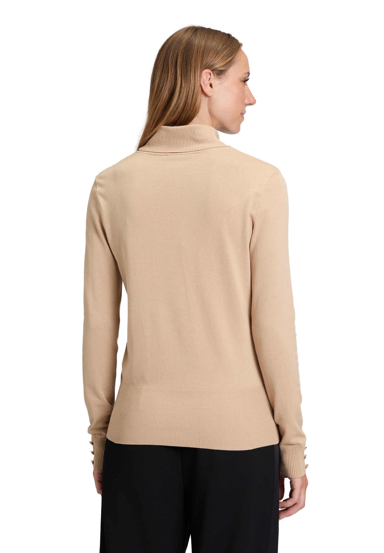 Betty Barclay Strickpullover »Betty Barclay Damen Rollkragenpullover langarm«, (1 tlg.)