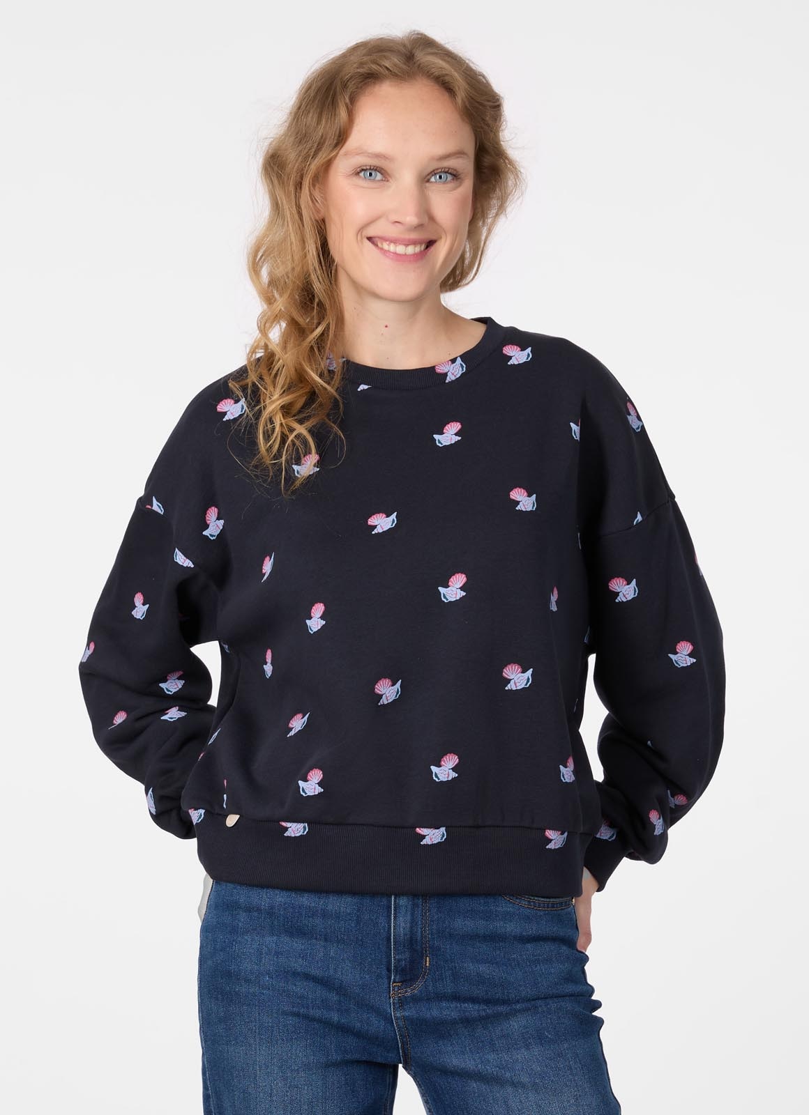 Ragwear Sweatshirt "WUSS SHELLS", Elastische Baumwollmischung und softem Fi günstig online kaufen