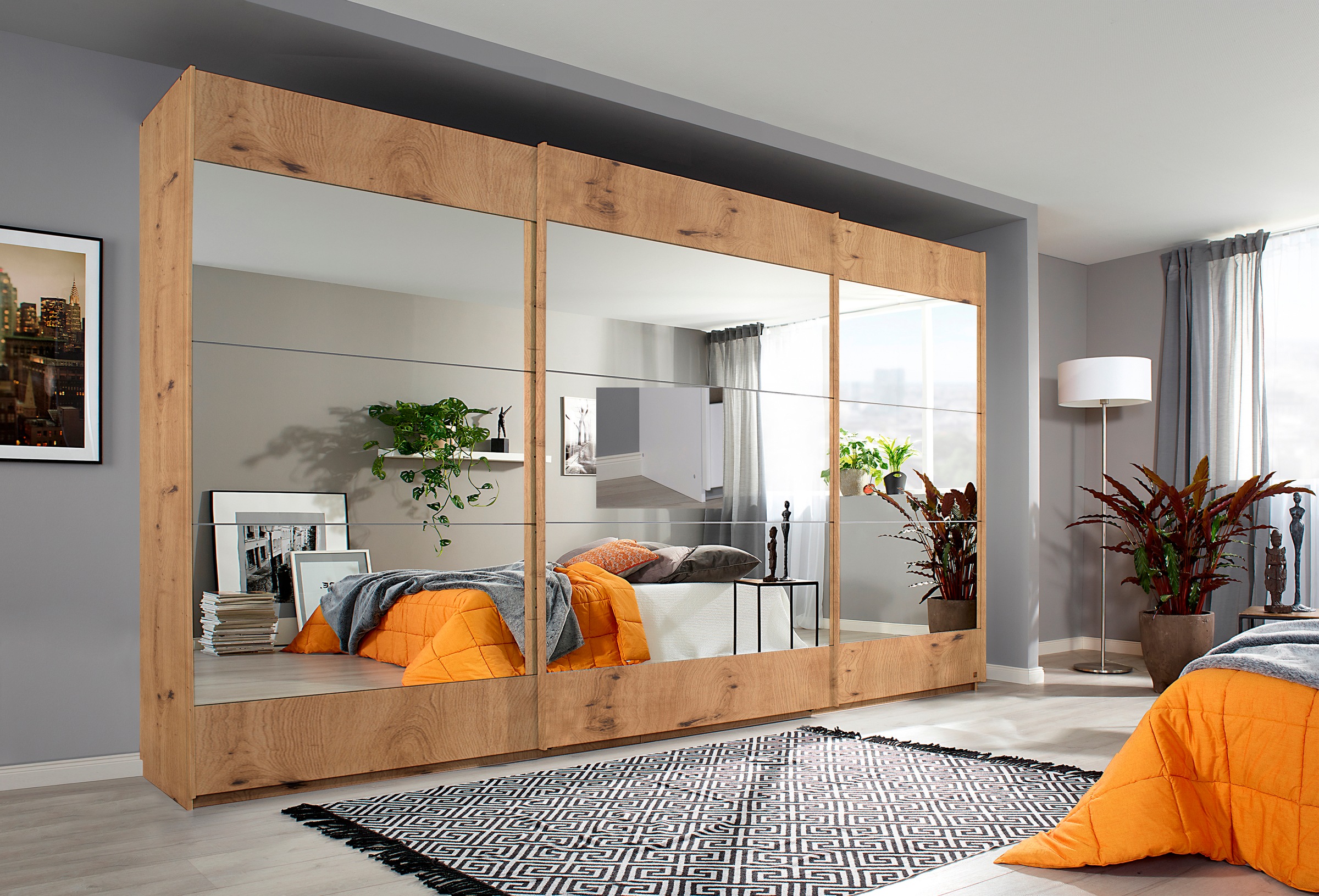 rauch Schwebetürenschrank "Kleiderschrank Schrank Garderobe Wäscheschrank A günstig online kaufen