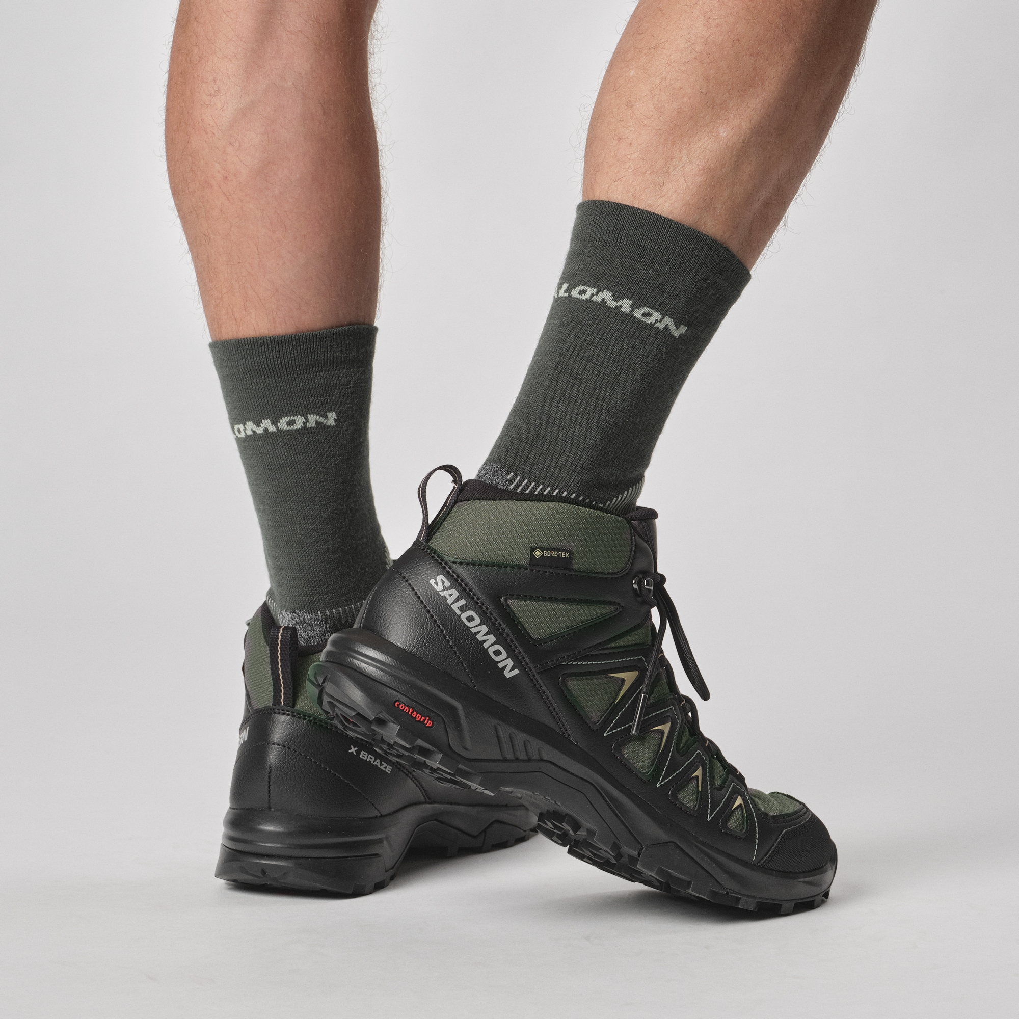 Salomon Wanderschuh »X BRAZE MID GORE-TEX«, wasserdicht