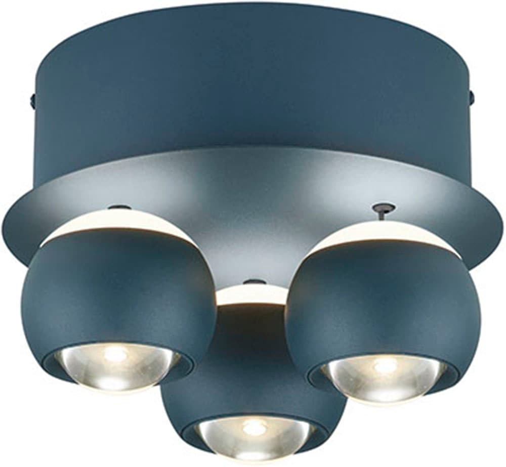 Musterring LED Pendelleuchte »CANNON, 3-flammige LED Hängelampe 5W 500Lumen 2300-4000K CCT« LED-Board 1 Stk. Farbwechsler | warmweiß - kaltweiß mit Fernbedienung, stufenlos höhenverstellbar max 195cm dimmbar Memory