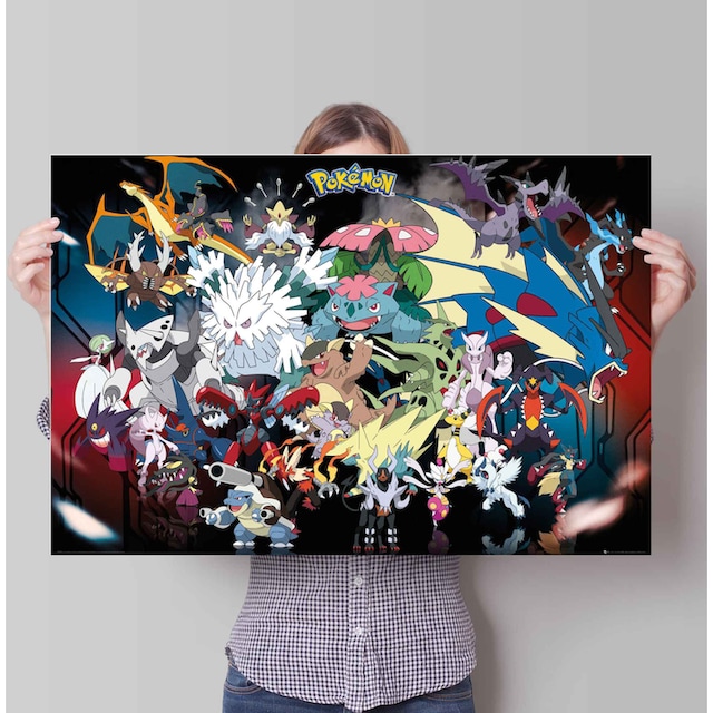 Reinders! Poster »Poster Pokemon«, Comic, (1 St.) kaufen | BAUR