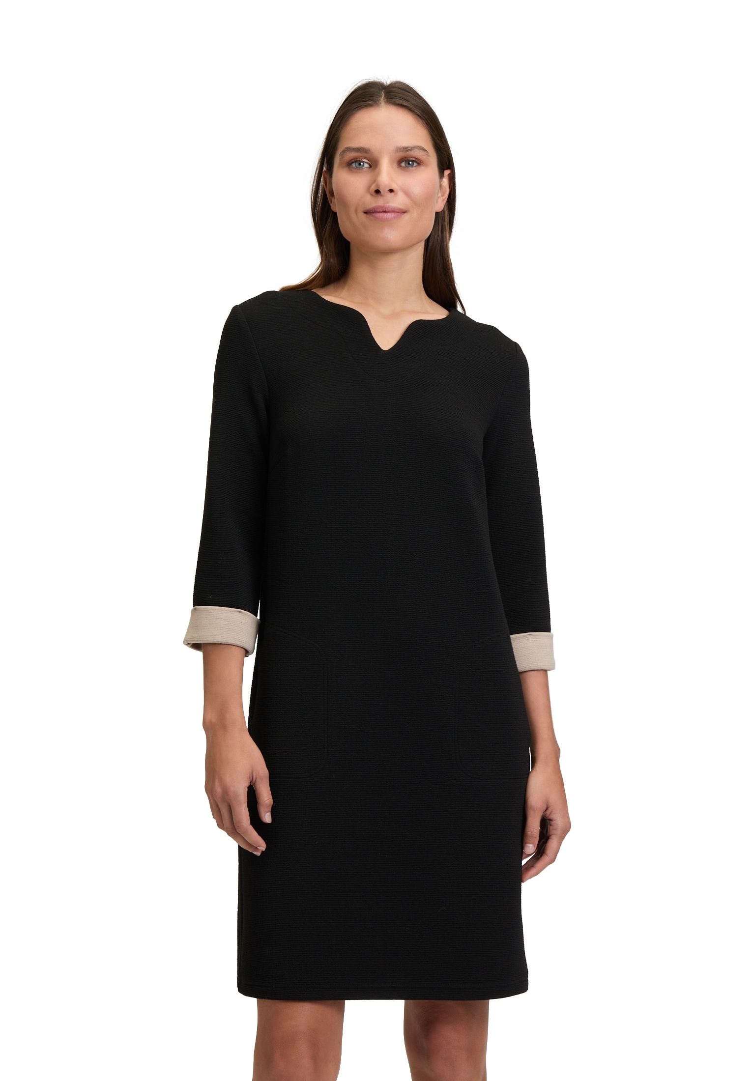 Betty Barclay Jerseykleid "Betty Barclay Damen Jerseykleid mit Eingrifftasc günstig online kaufen