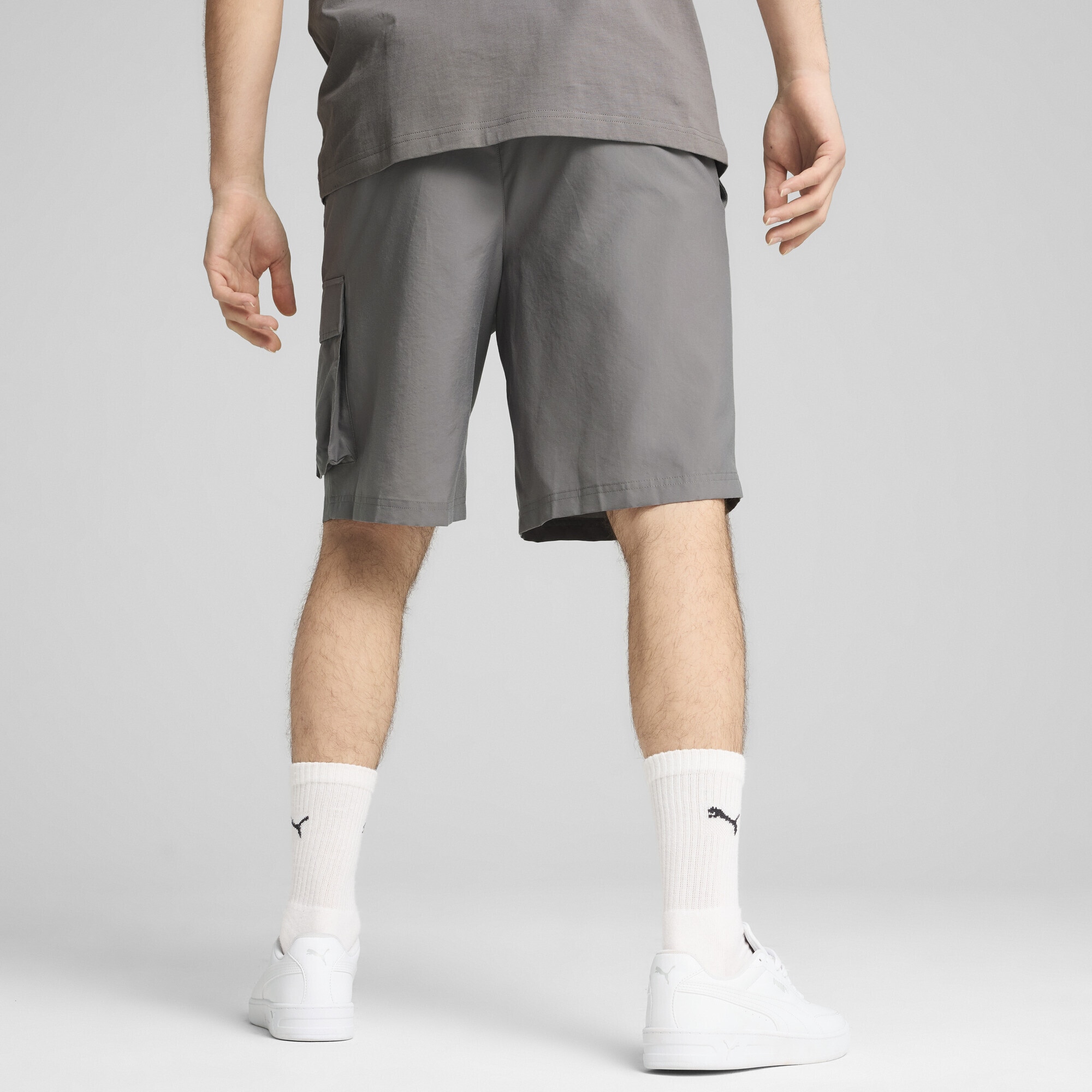 PUMA Shorts »Essentials No.1 Logo 9" Gewebte Cargoshorts Herren«