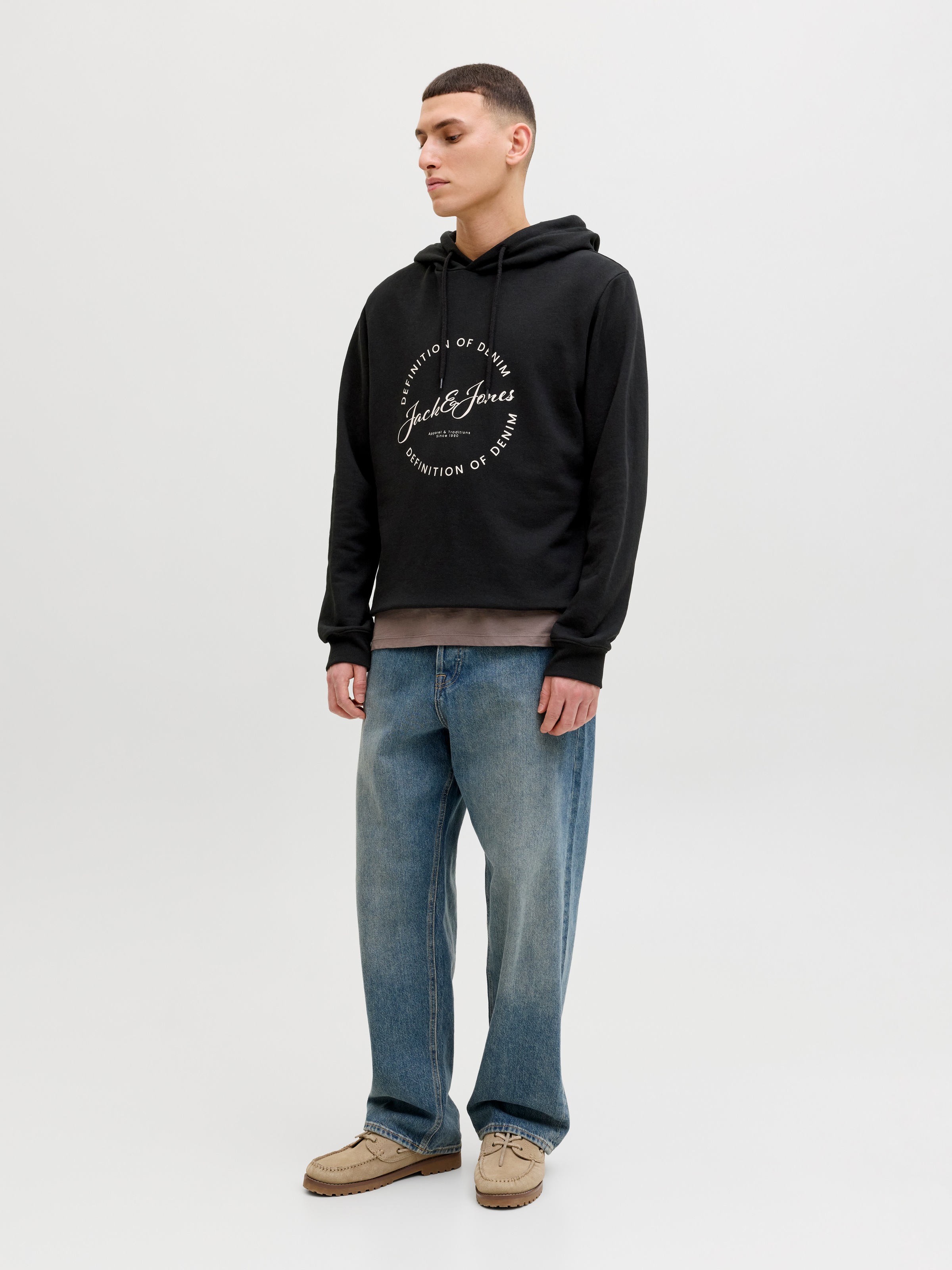 Jack & Jones JJGRAYSON Hoodie Black XS 3