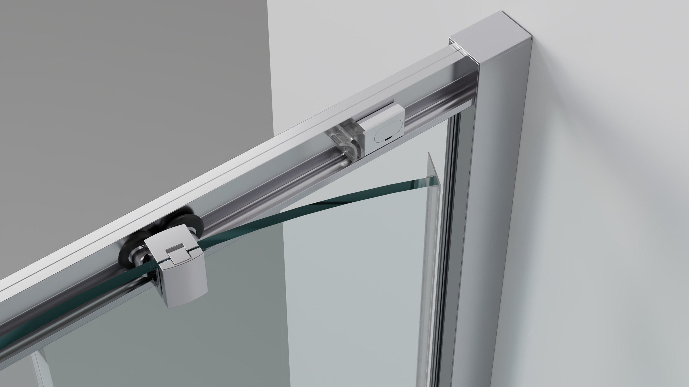 welltime Runddusche Der Klassiker mit verbessertem Rahmen und neuem Rollensystem