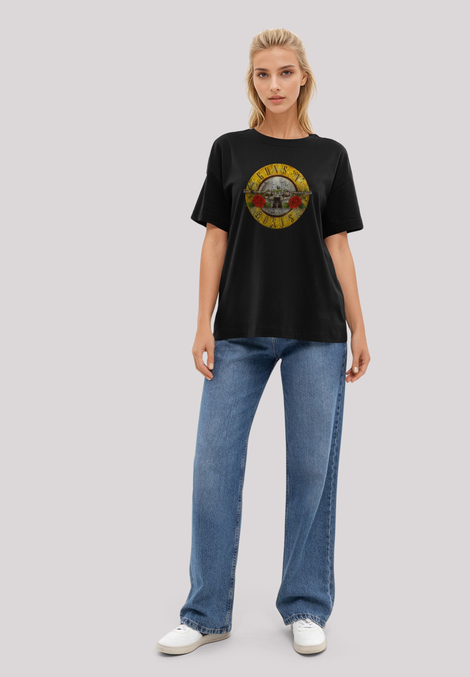 F4NT4STIC T-Shirt »Guns 'n' Roses Vintage Bullet Logo«, Premium Qualität Streetwear